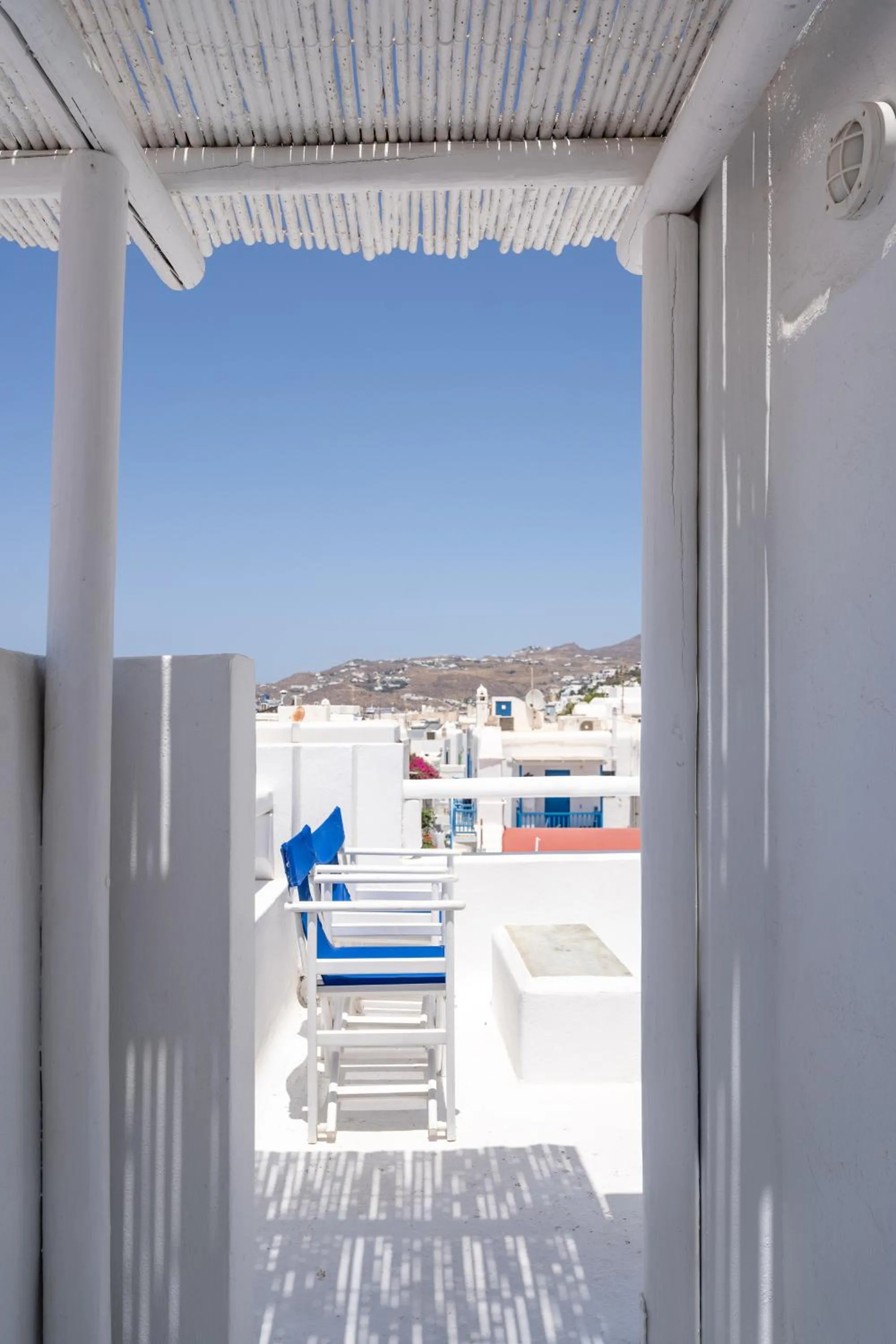 City view in Eleanna's Mykonos