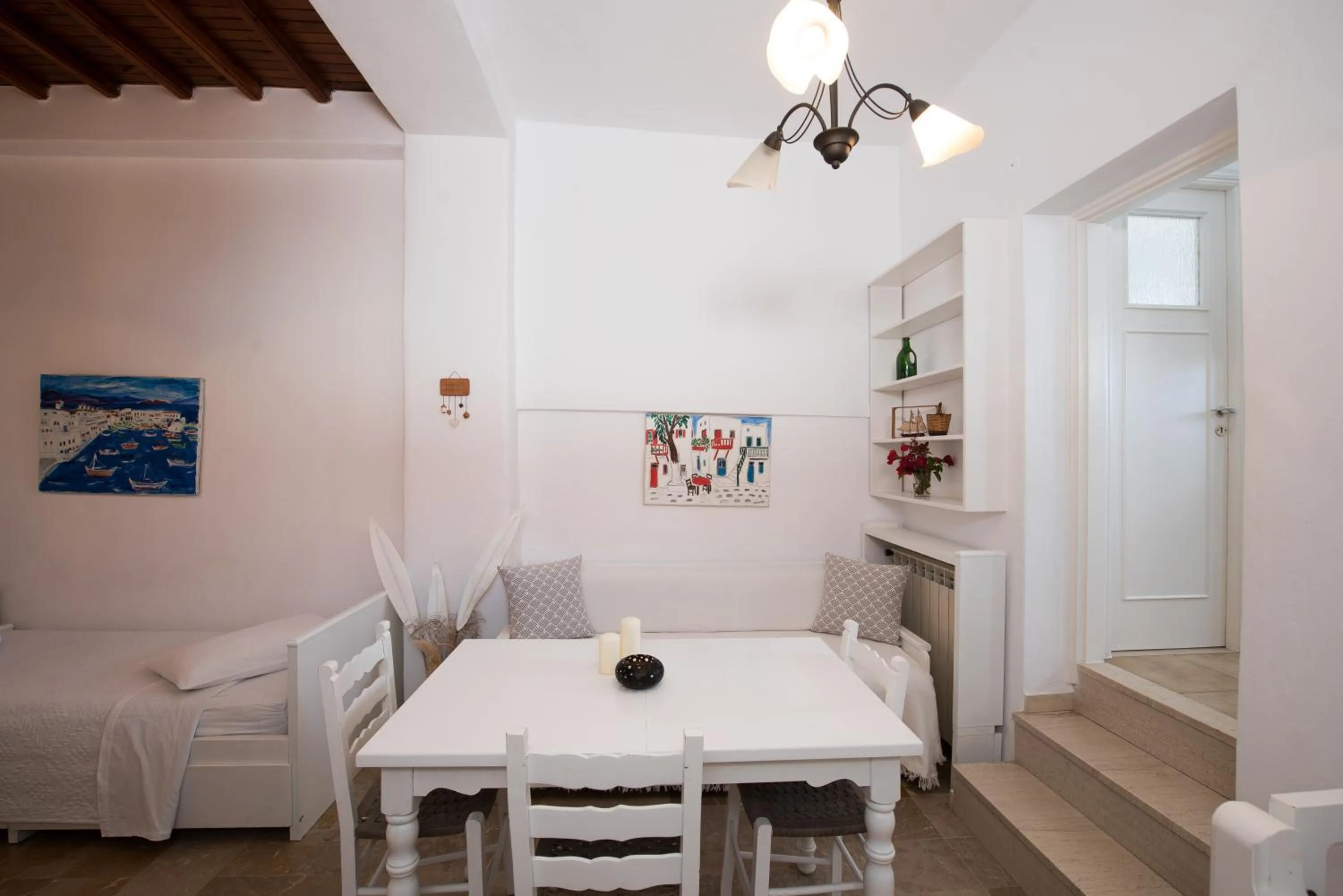 Living room in Eleanna's Mykonos