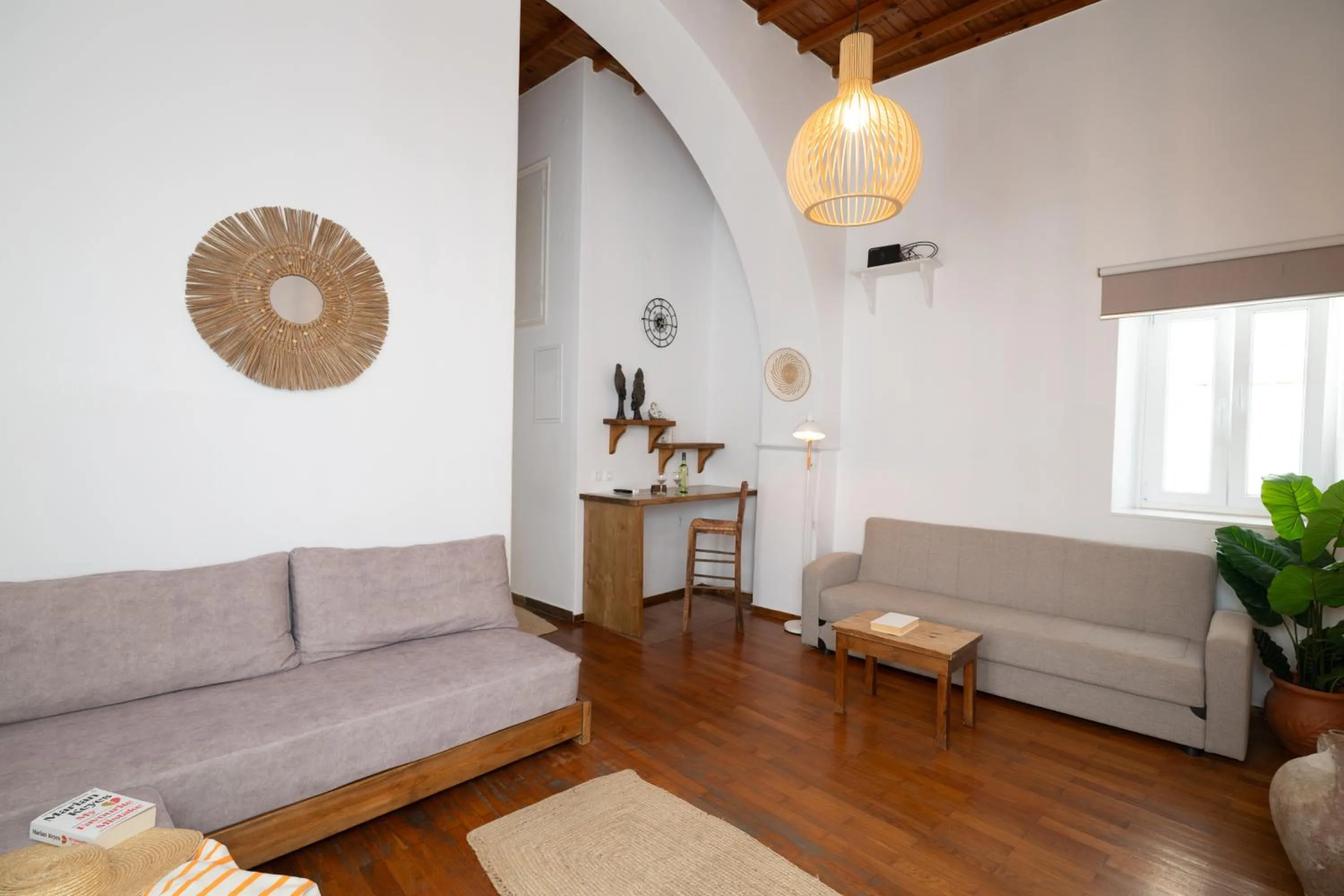 Living room in Eleanna's Mykonos