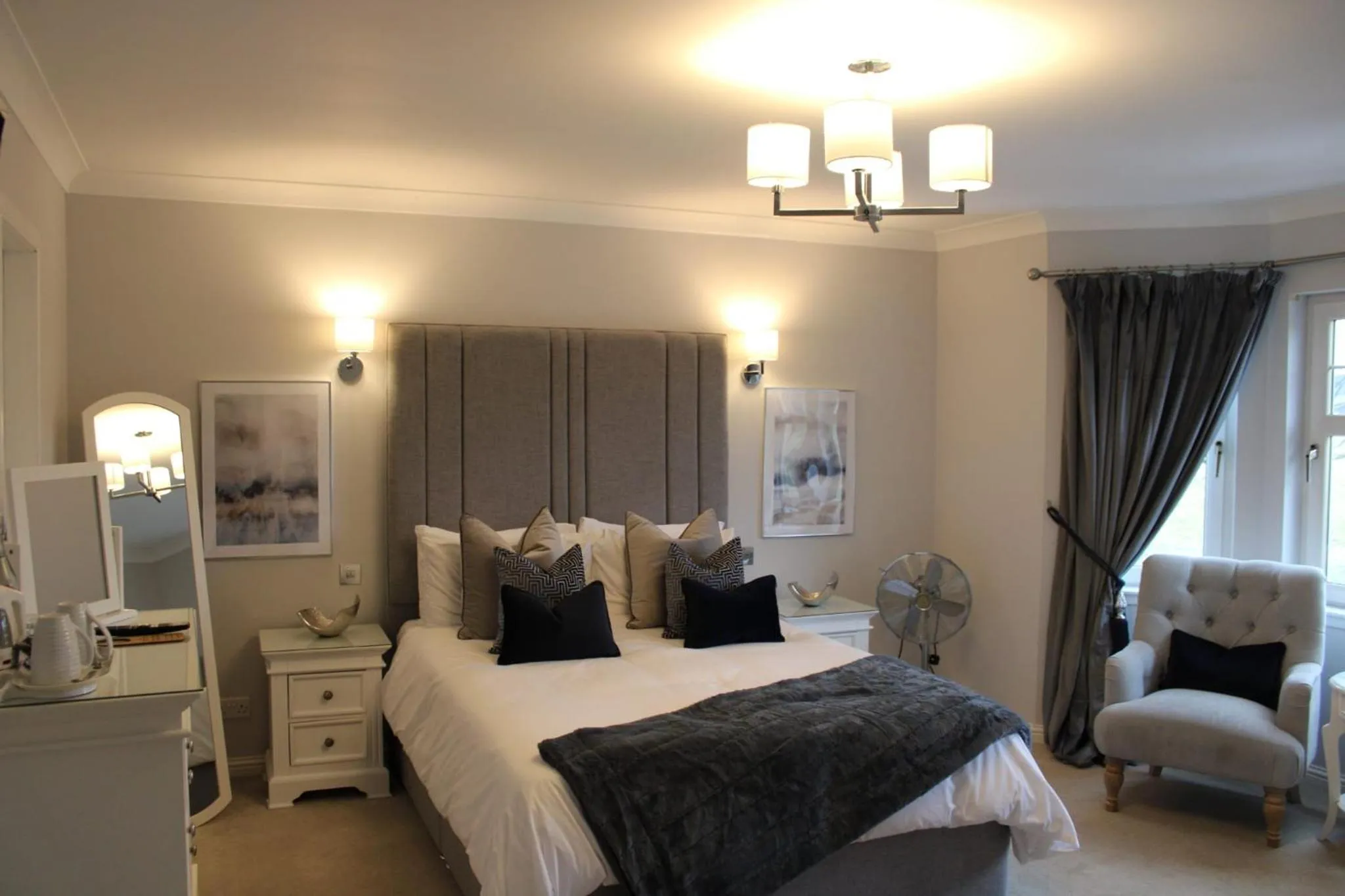 Bed in Springfield Lodge Bed and Breakfast