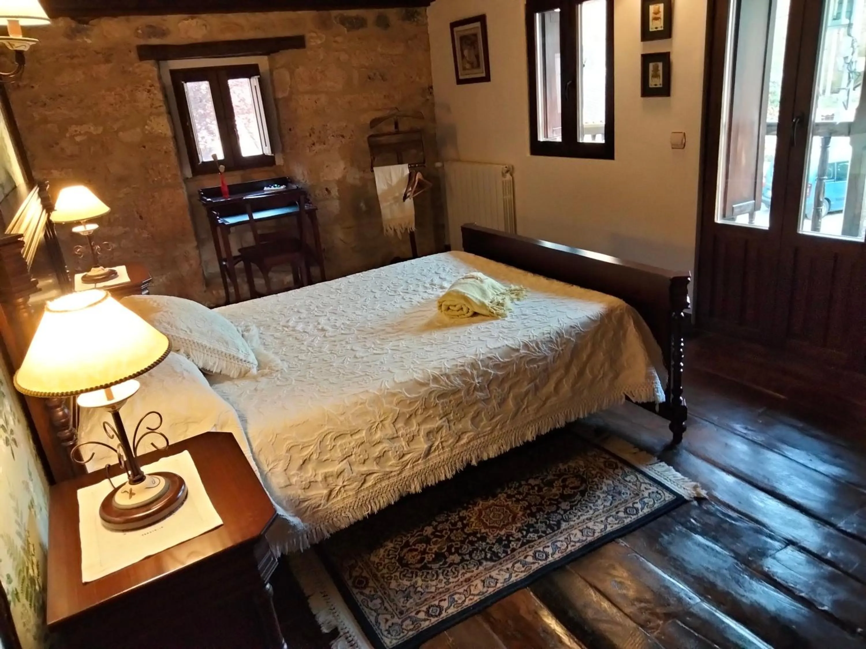 Bedroom, Bed in LA CASONA DE ESCALADA