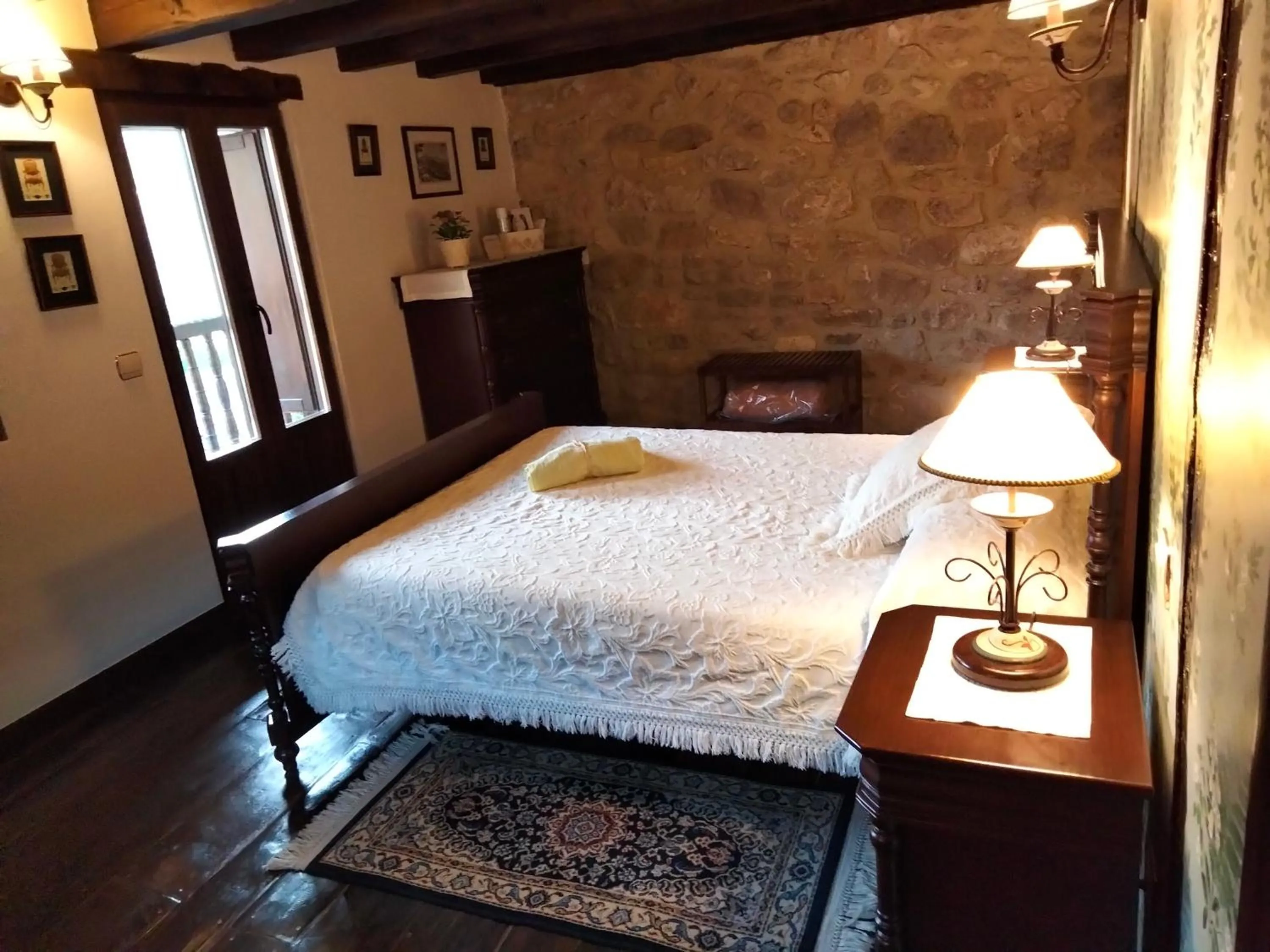 Bedroom, Bed in LA CASONA DE ESCALADA
