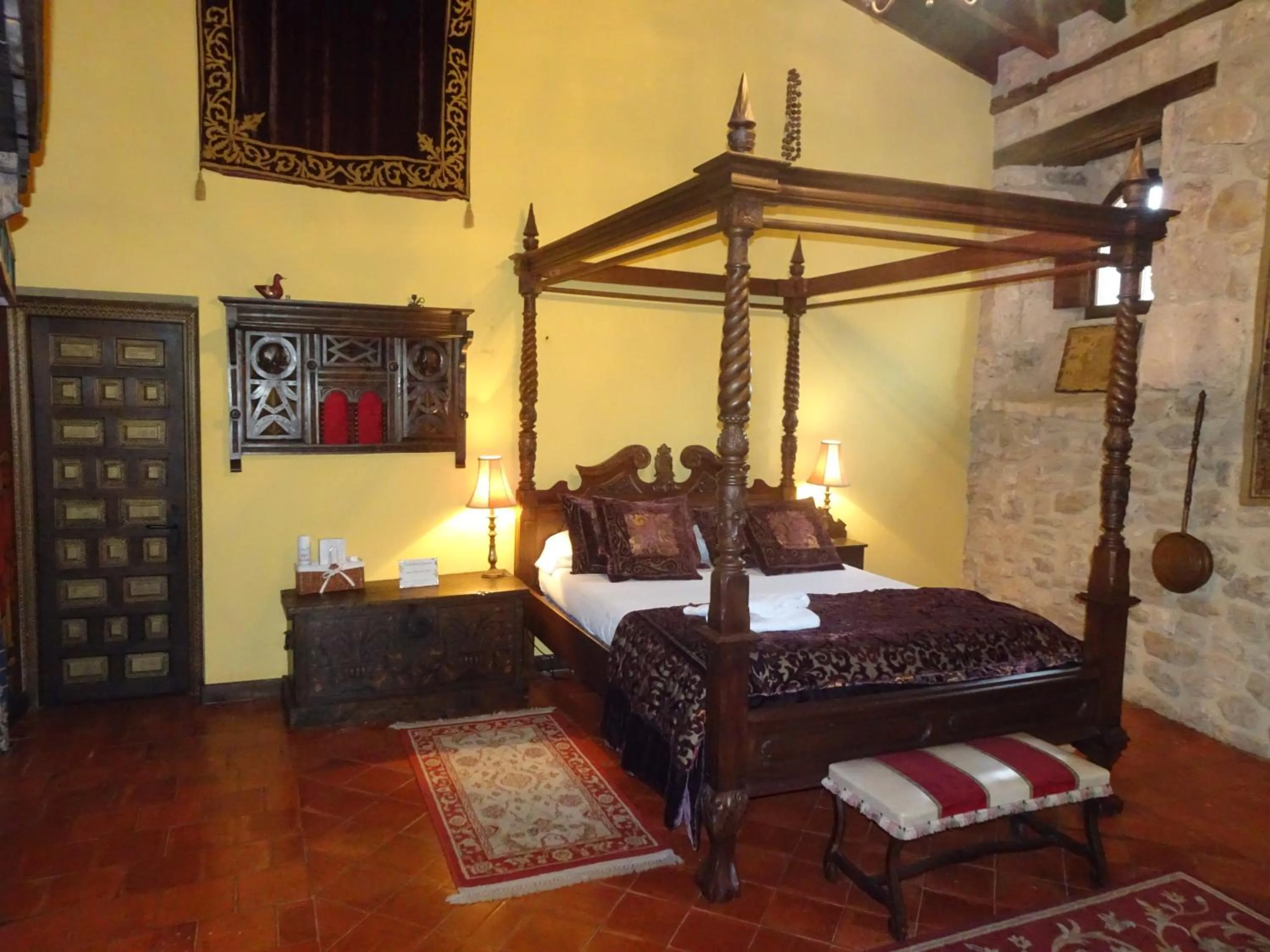 Bedroom, Bed in LA CASONA DE ESCALADA