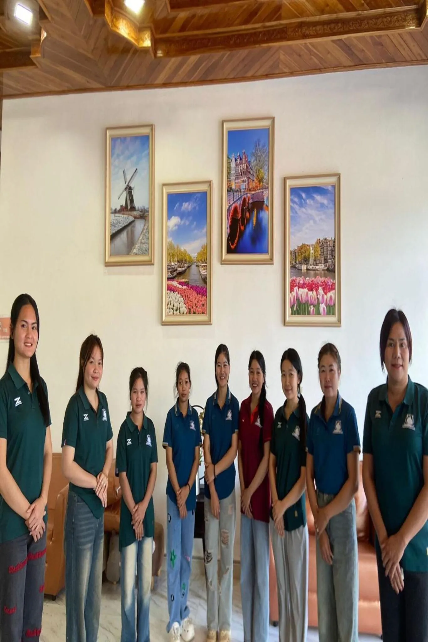 Staff in Tulip Hotel