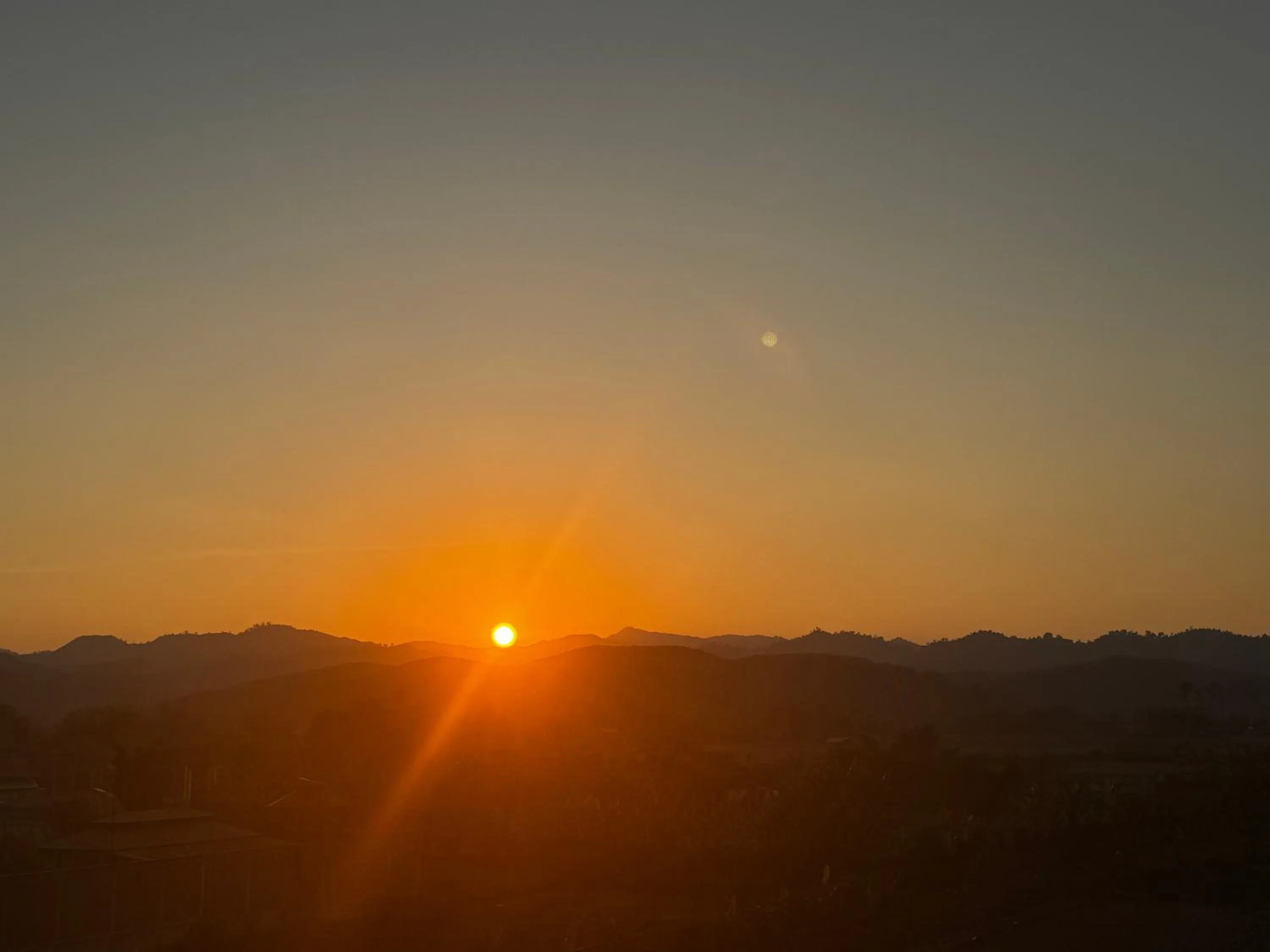 Sunset in Tulip Hotel