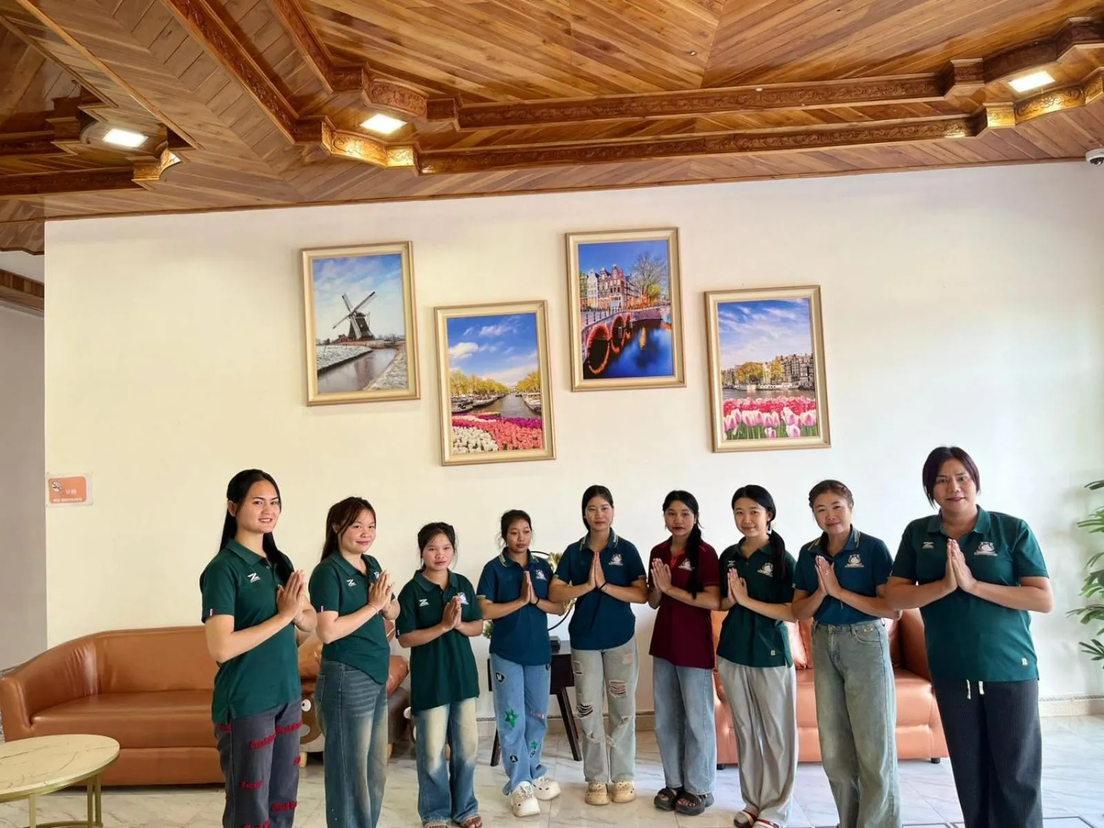 Staff in Tulip Hotel