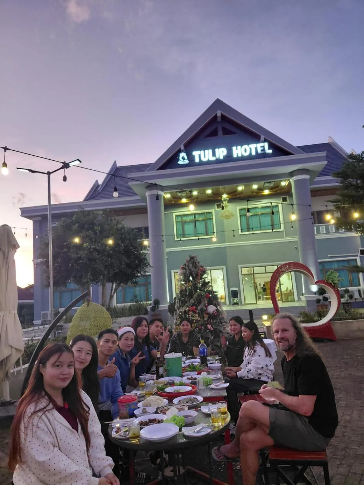 Property building in Tulip Hotel