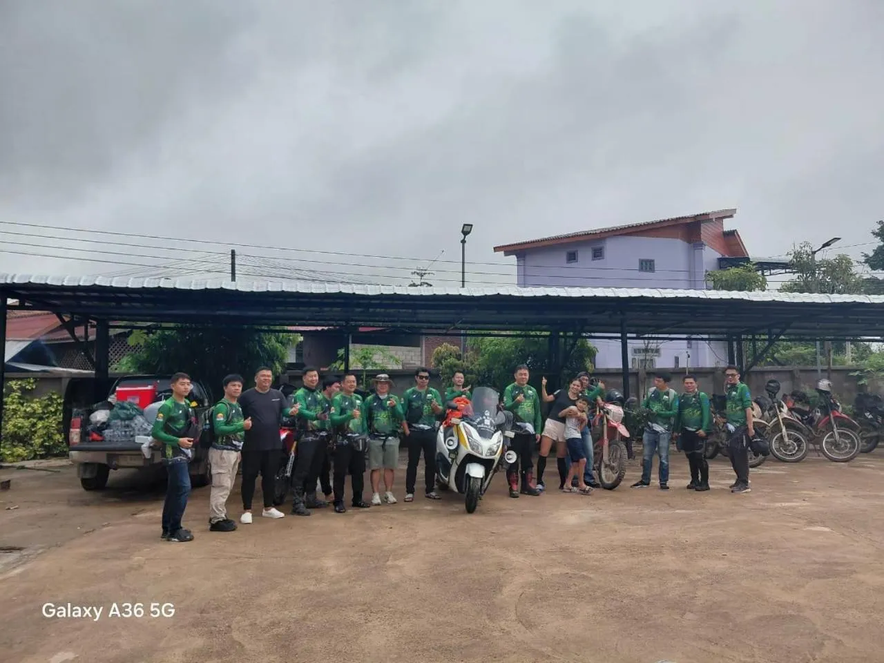 group of guests in Tulip Hotel
