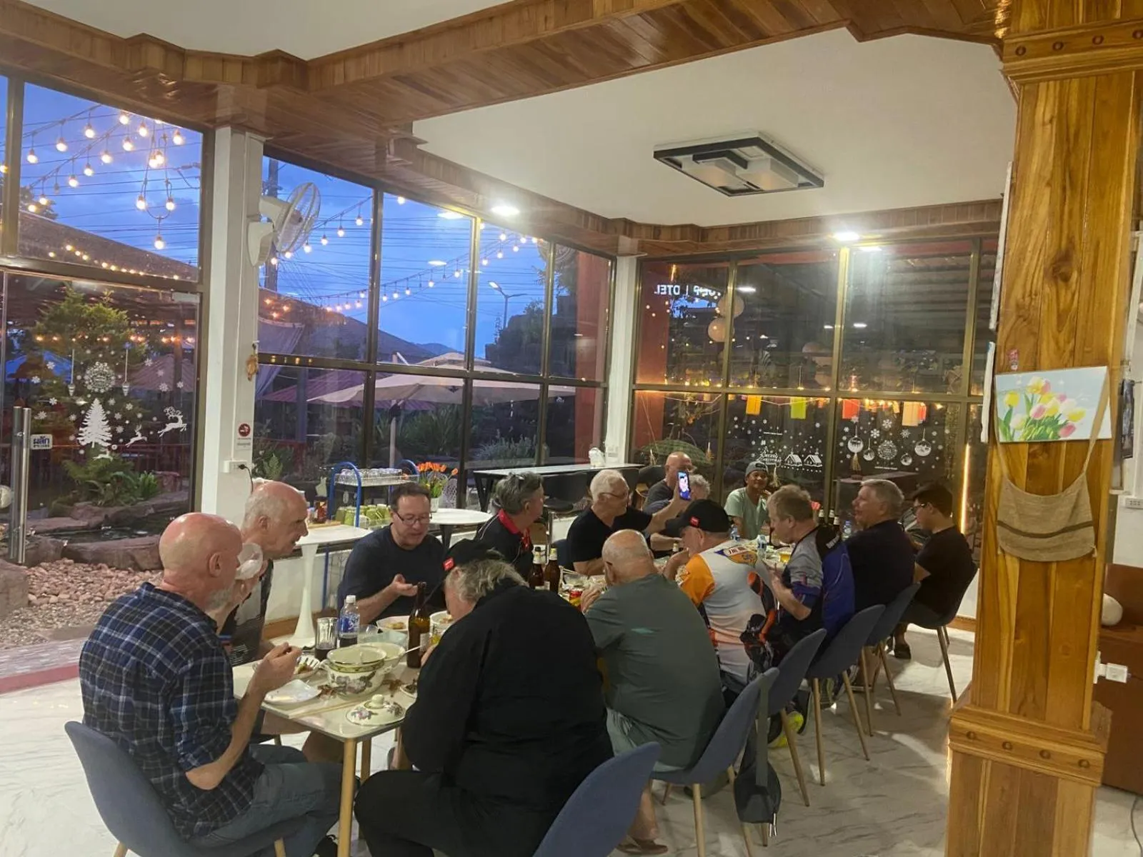 Dinner in Tulip Hotel