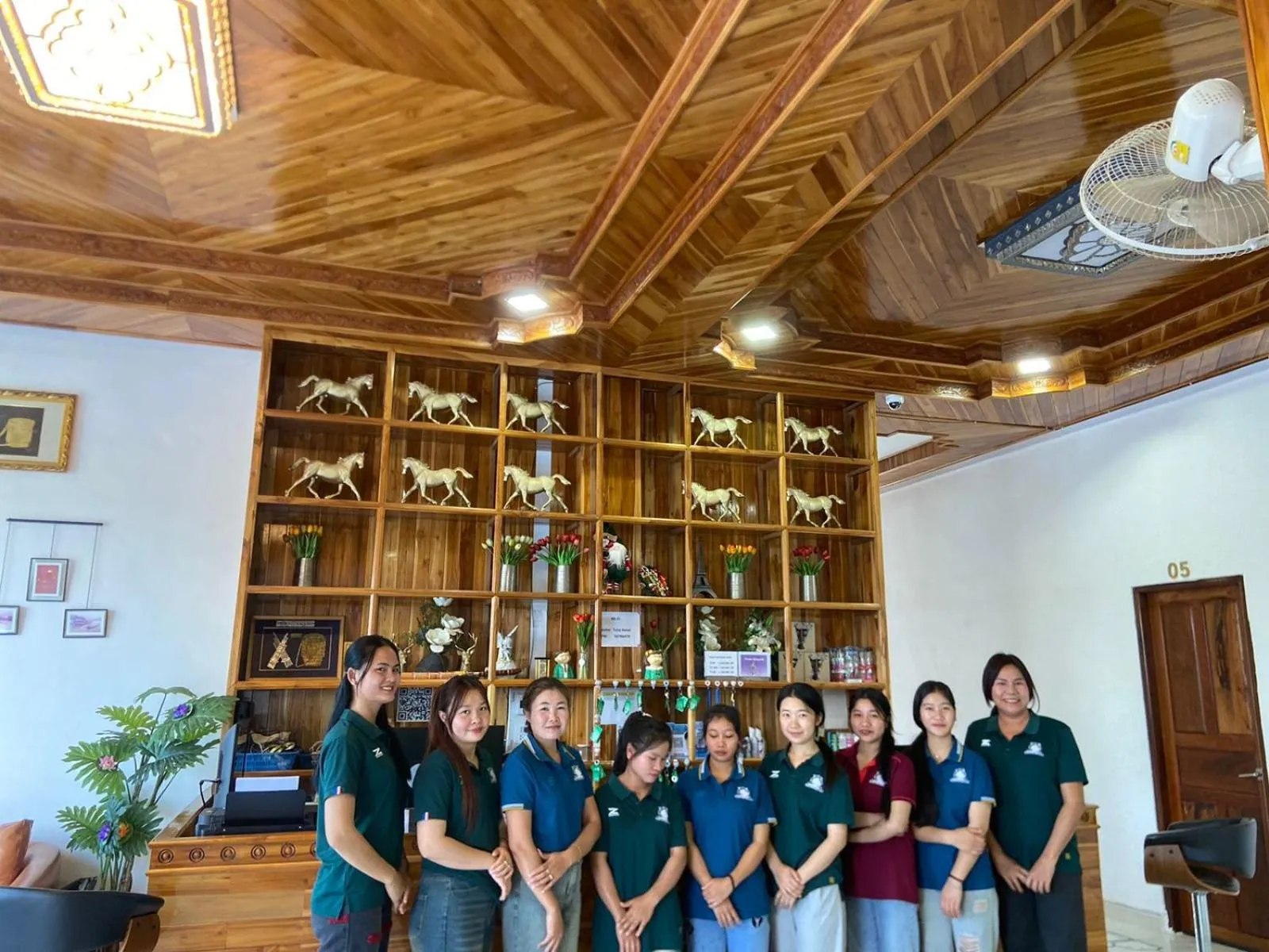 Staff in Tulip Hotel