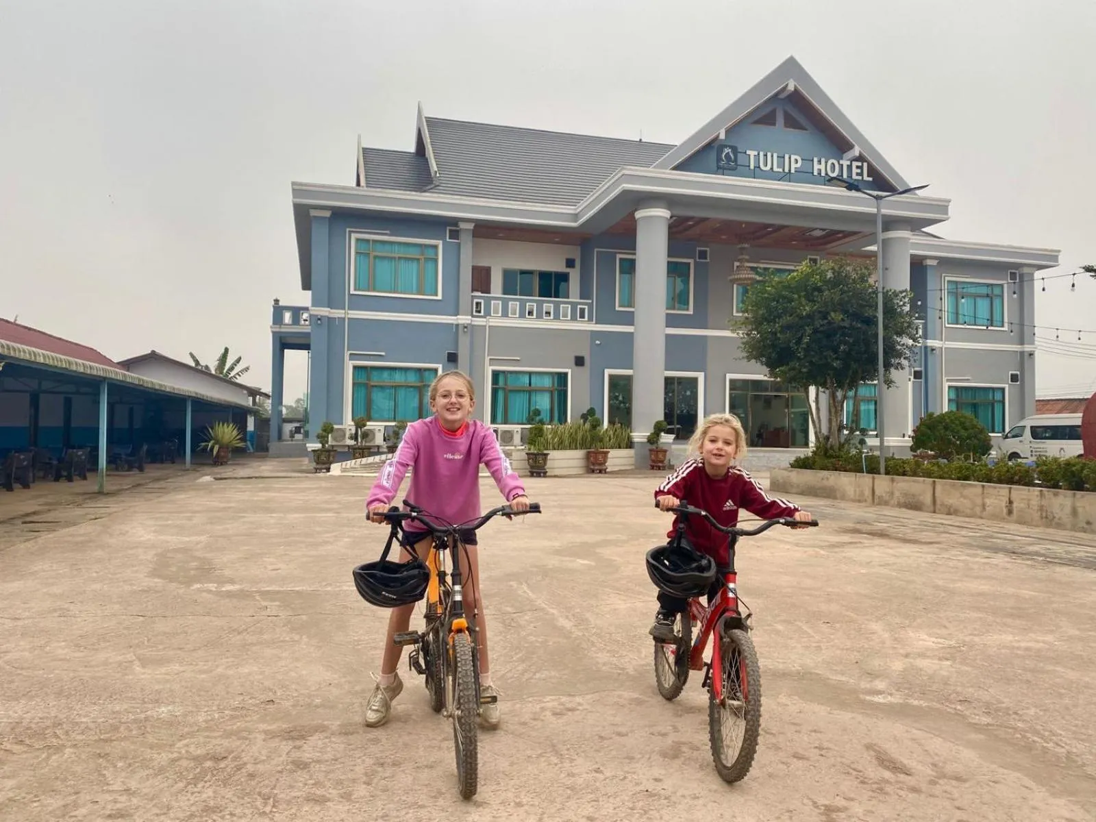 Cycling in Tulip Hotel