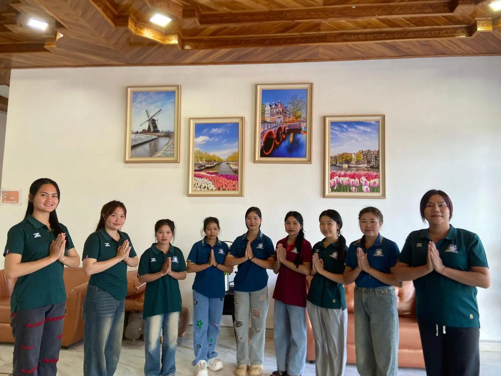 Staff in Tulip Hotel