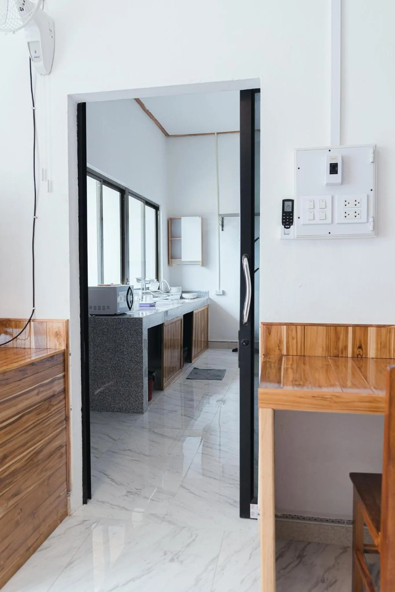 Kitchen or kitchenette in Tulip Hotel