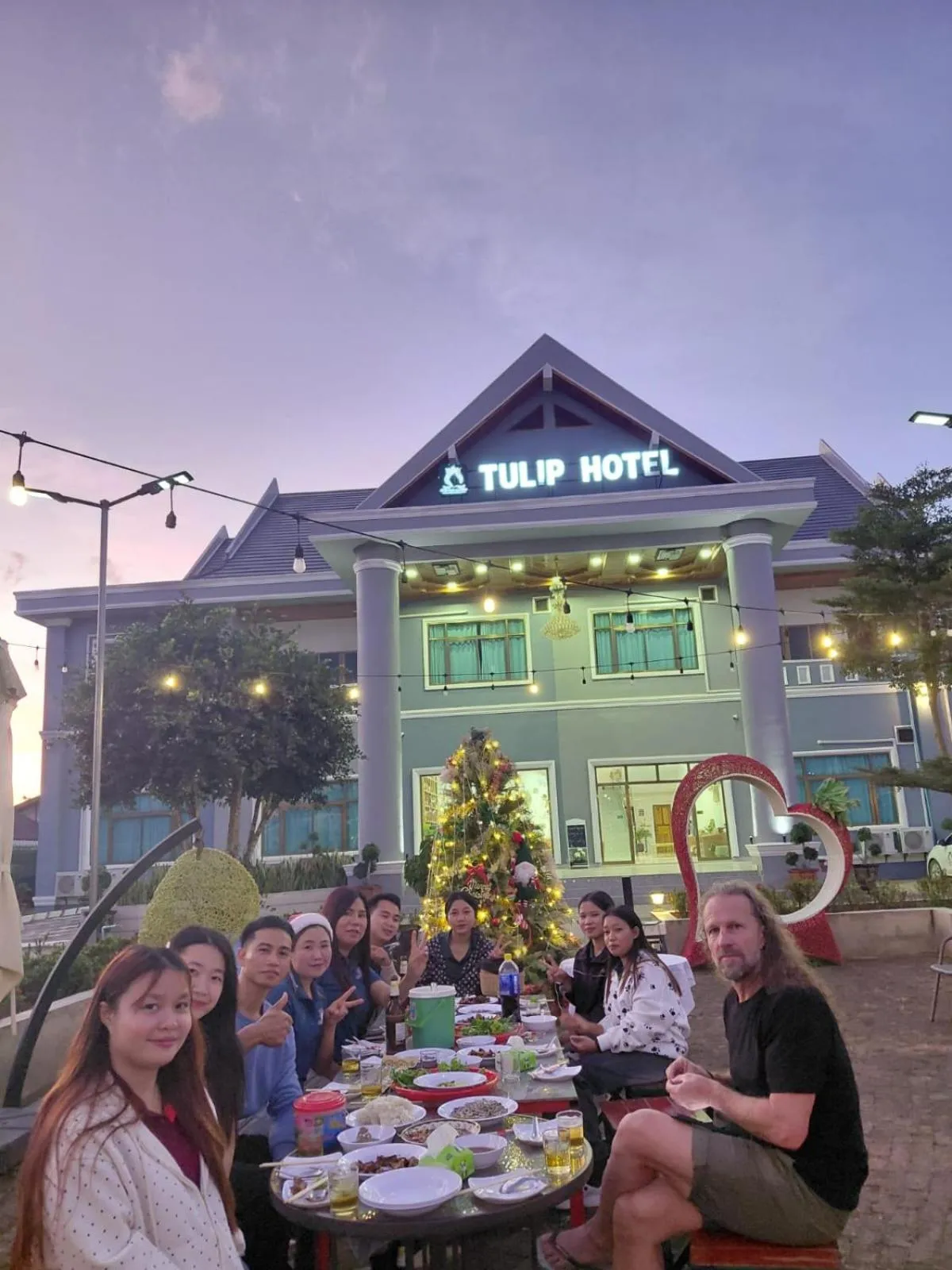 Dinner in Tulip Hotel