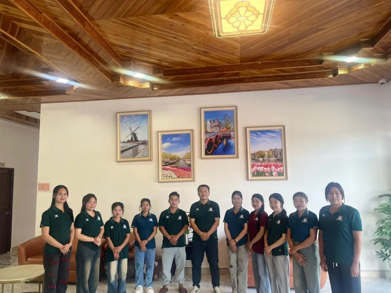 Staff in Tulip Hotel