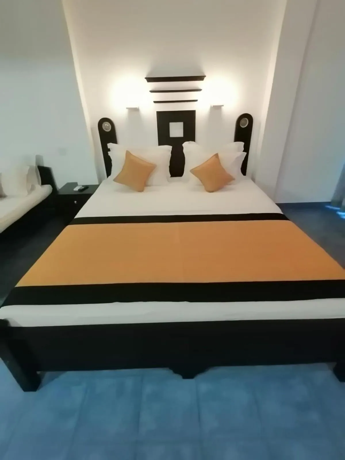 Bed in DALAWELLA BEACH RESORT