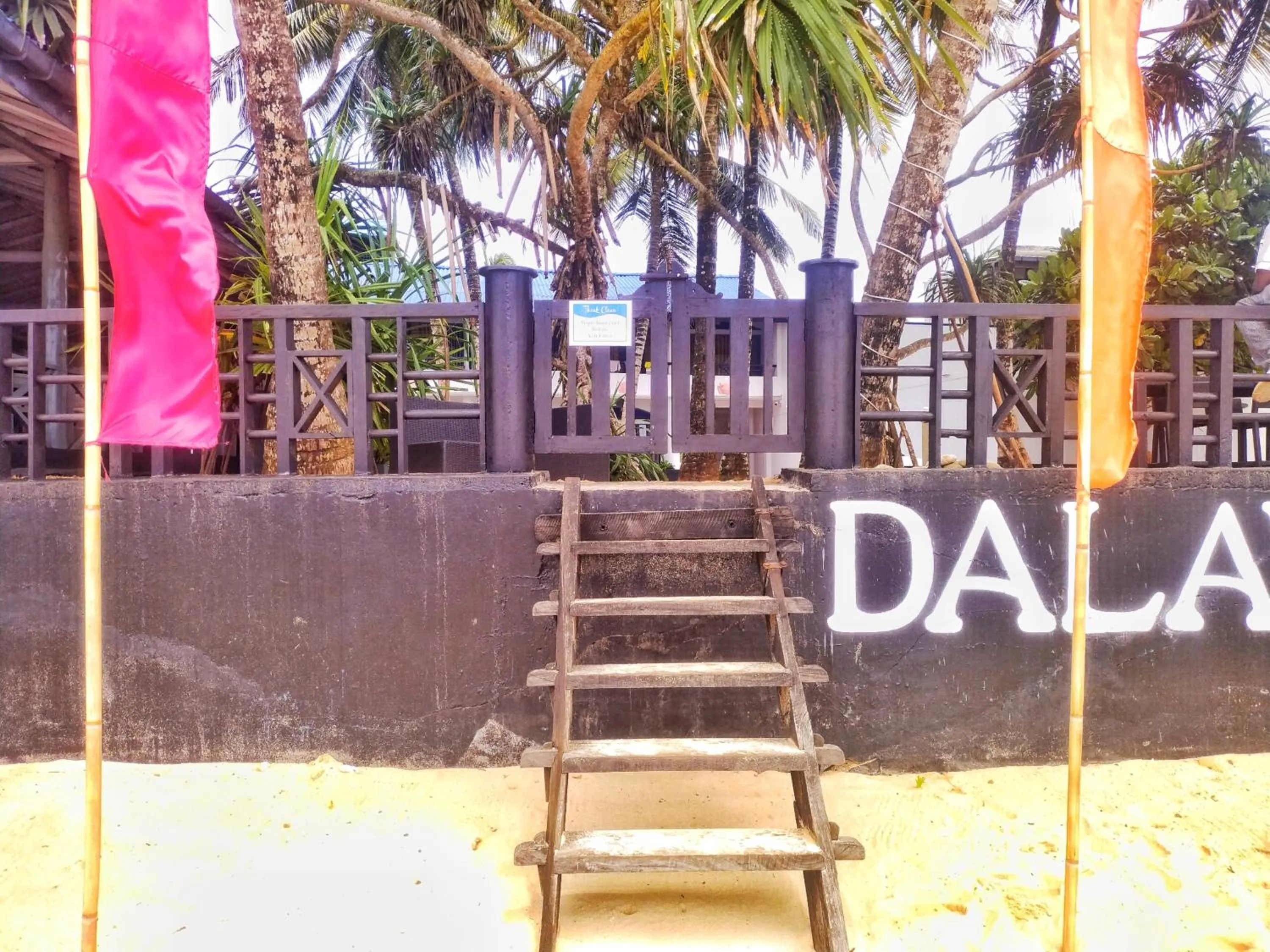 Facade/entrance in DALAWELLA BEACH RESORT
