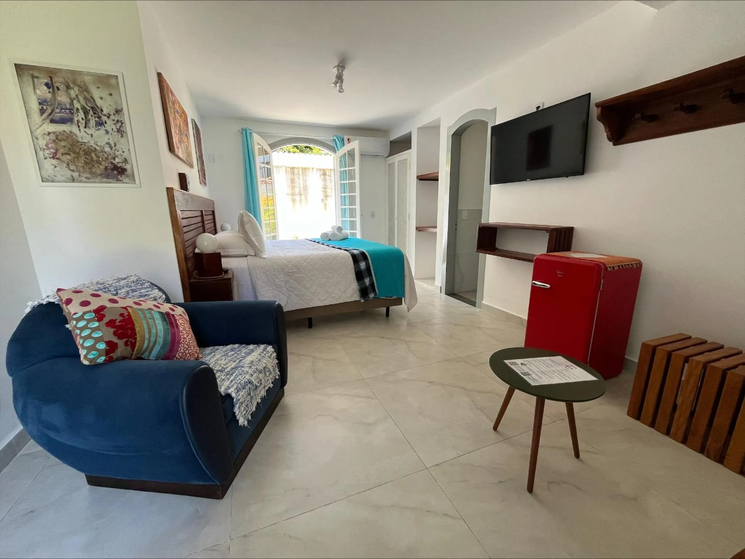 Seating area in Casa Arte Cabore