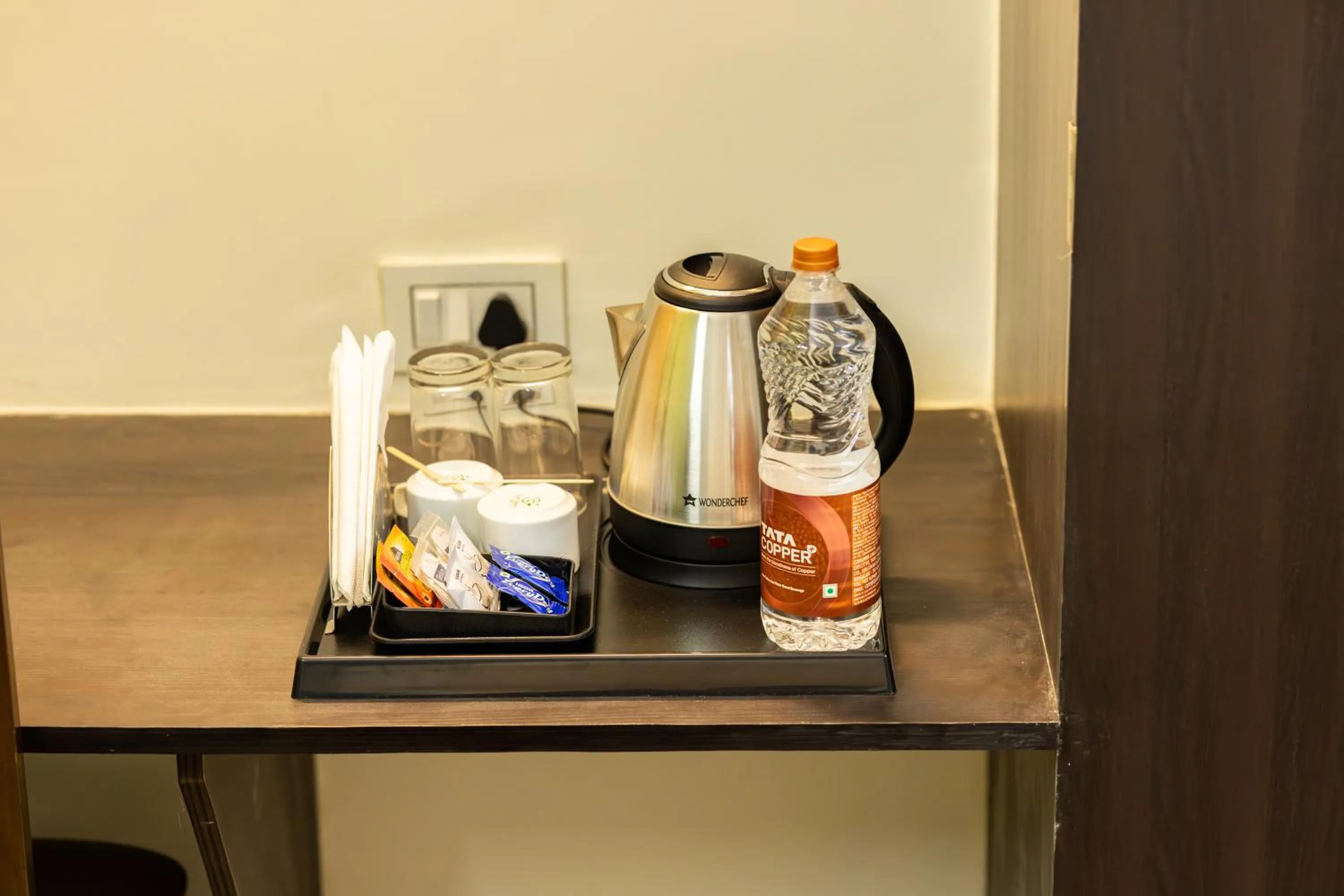 Coffee/tea facilities in Suraksha Stay Brookfield Hotel