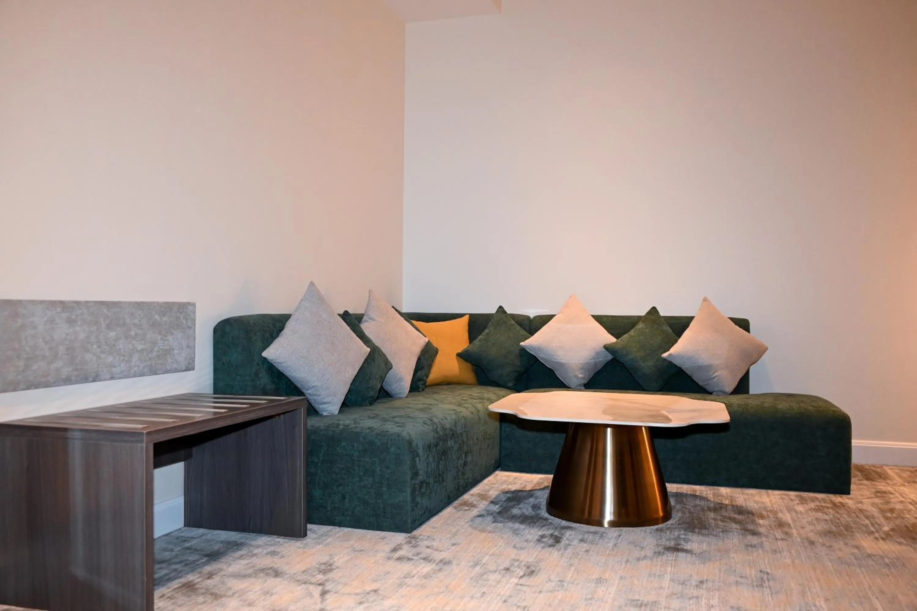 Seating area in Savoye Hotel