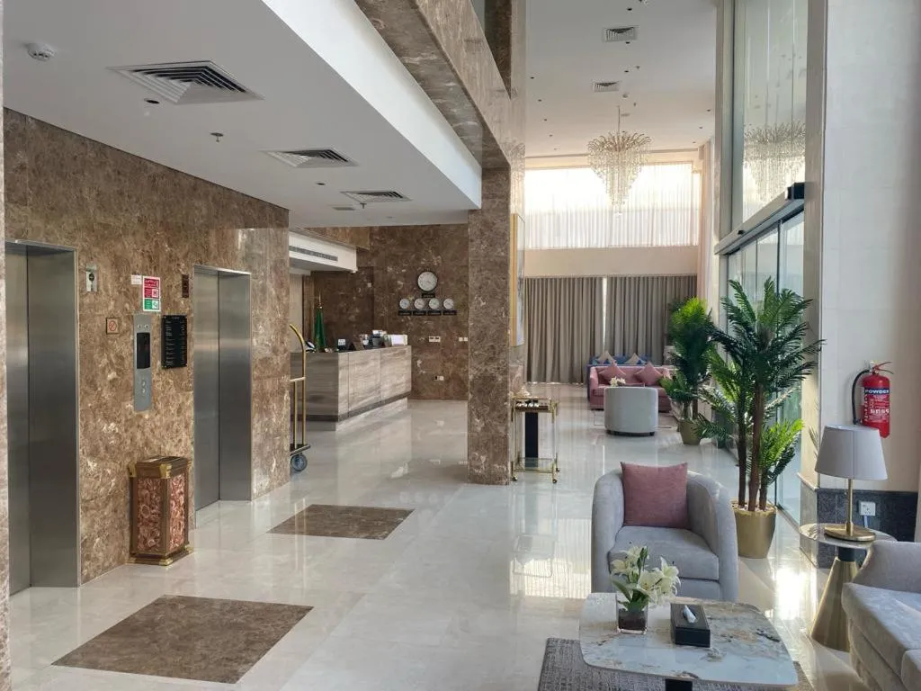 Seating area in Savoye Hotel