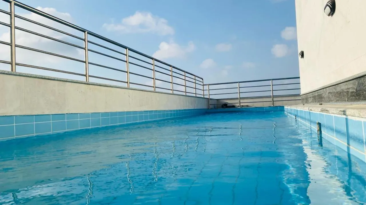 Swimming pool in Savoye Hotel