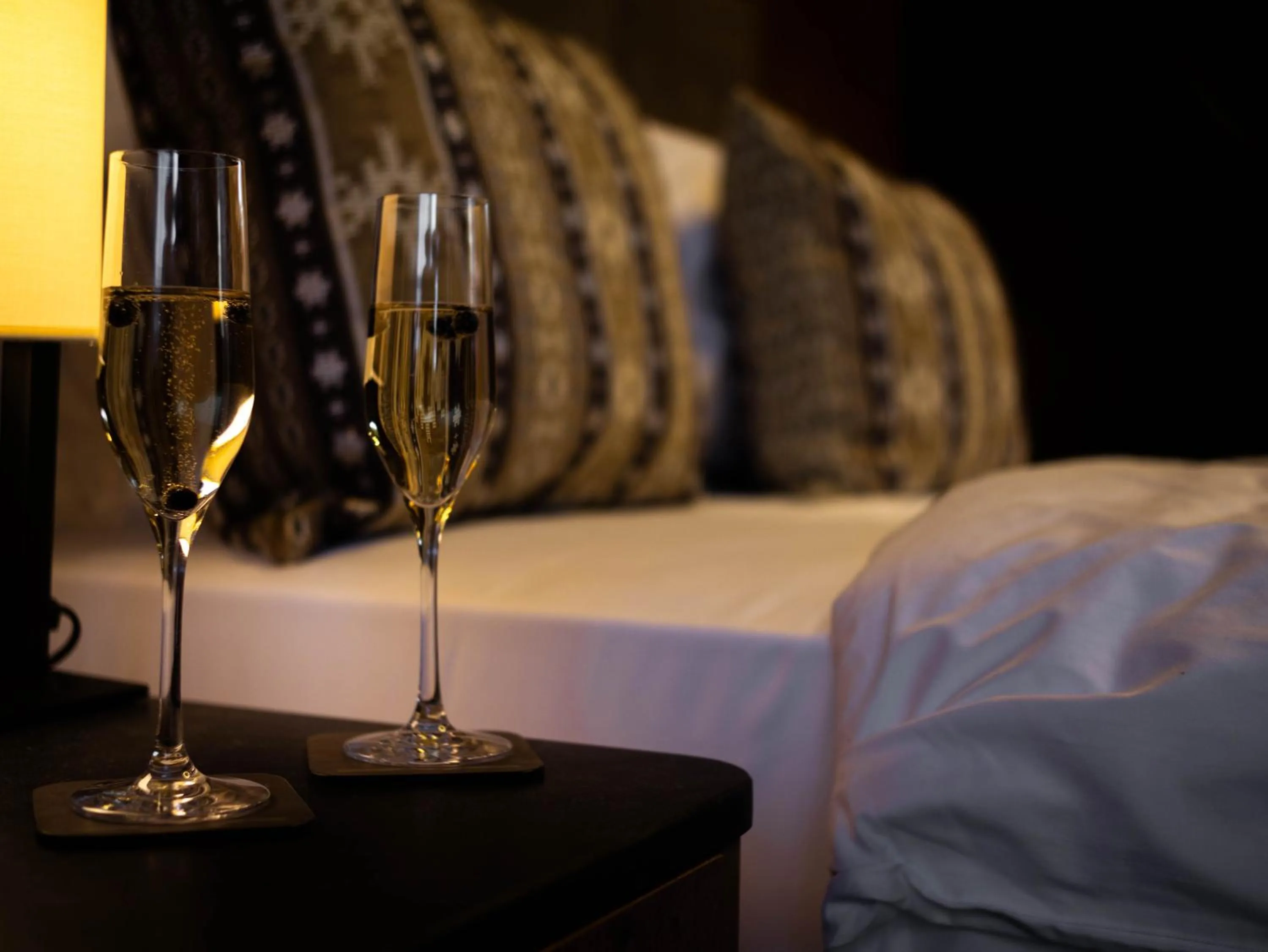 Bed in Grey Hotel Kopaonik