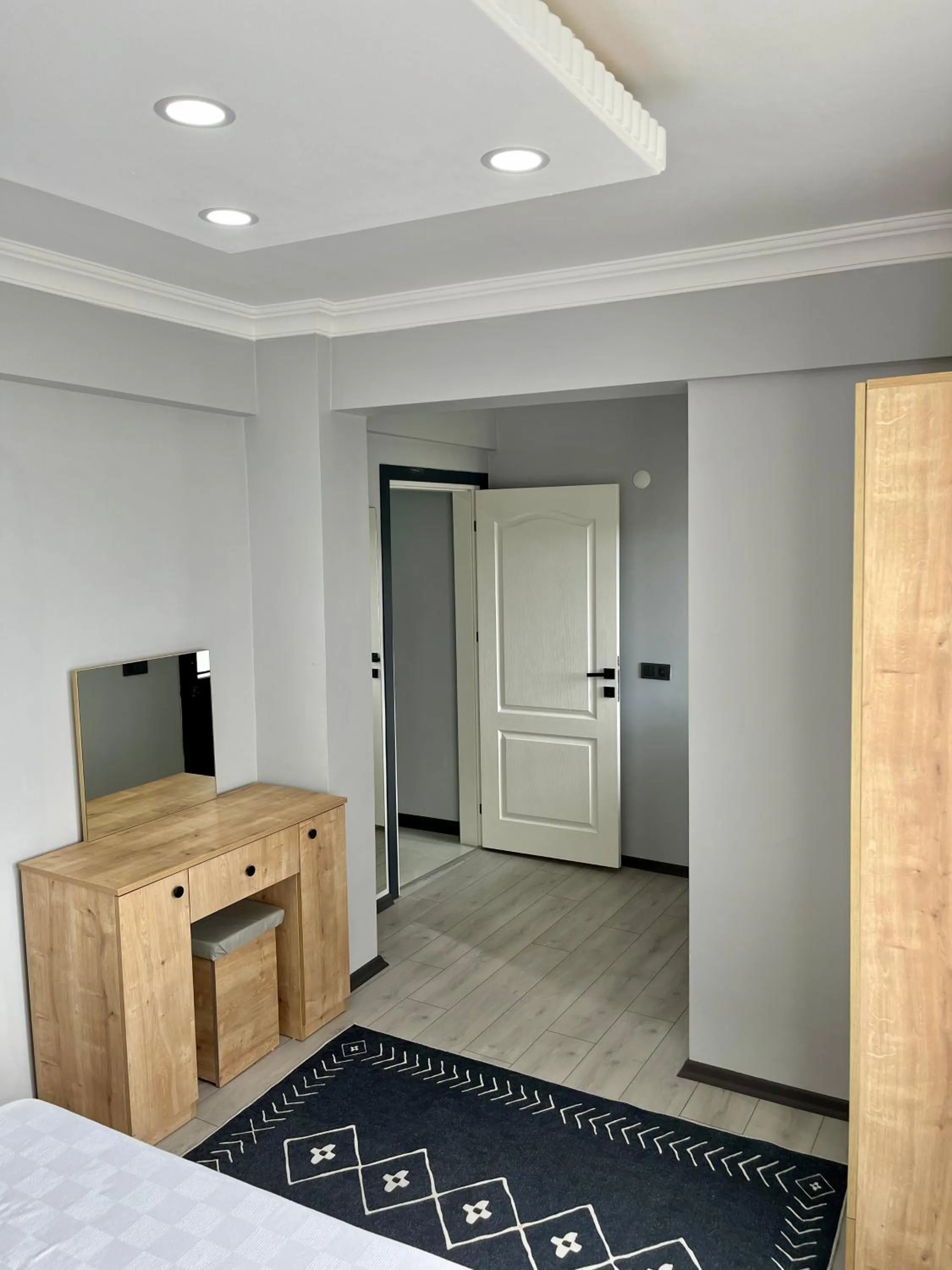 Bed in Ozn Suit Airport Hotel