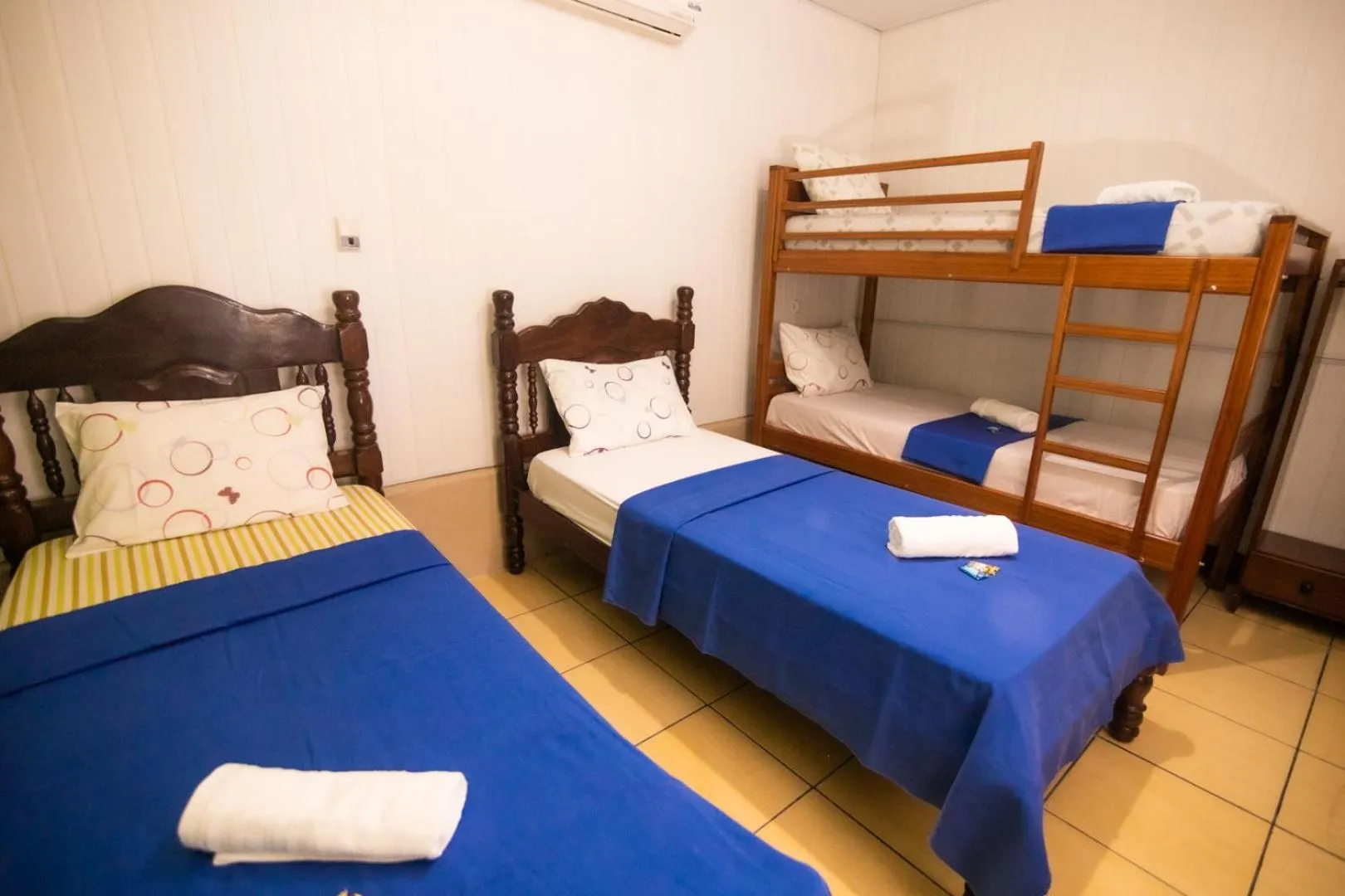 Bed in Hotel Coração Verde