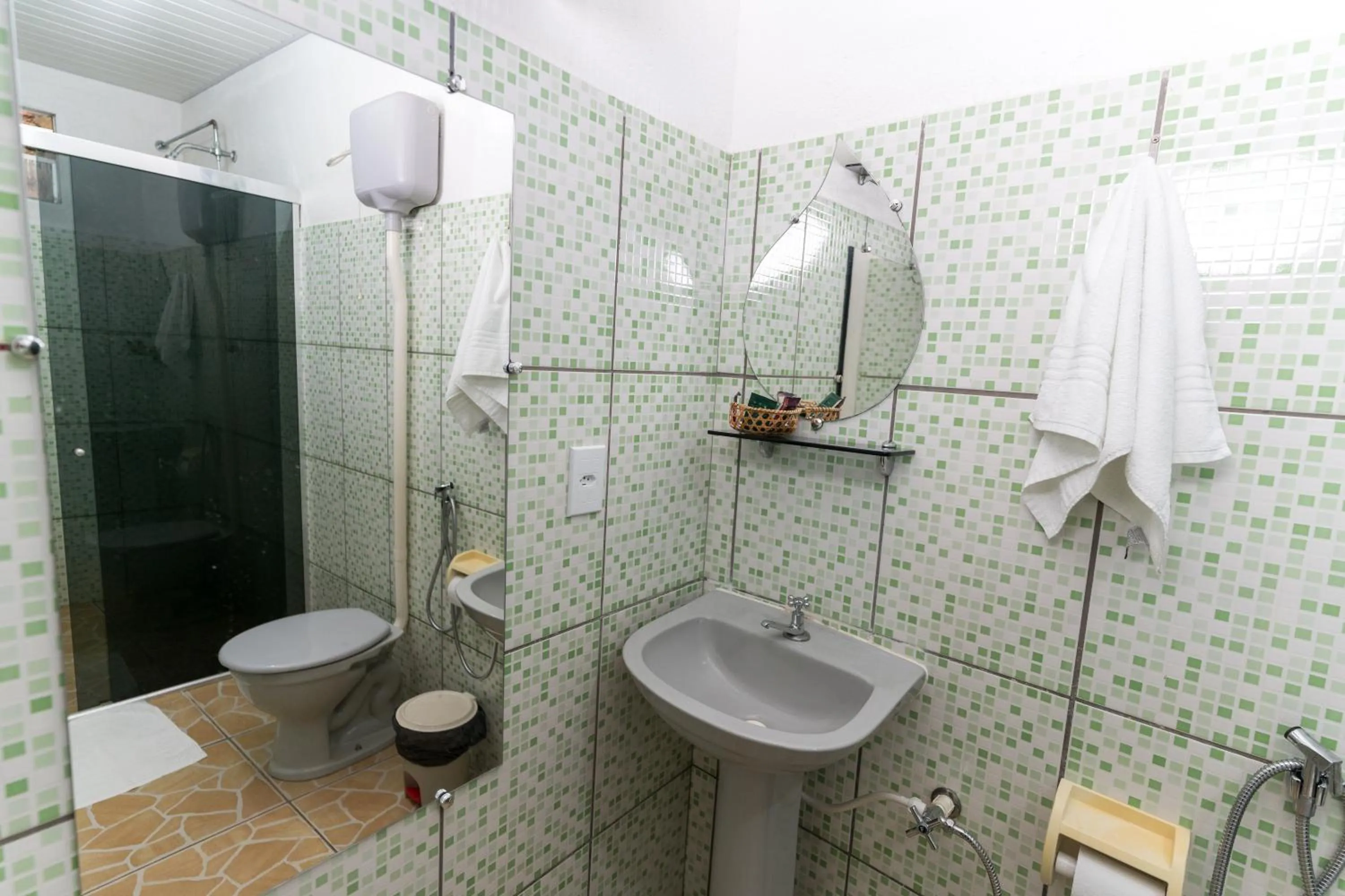 Bathroom in Hotel Coração Verde