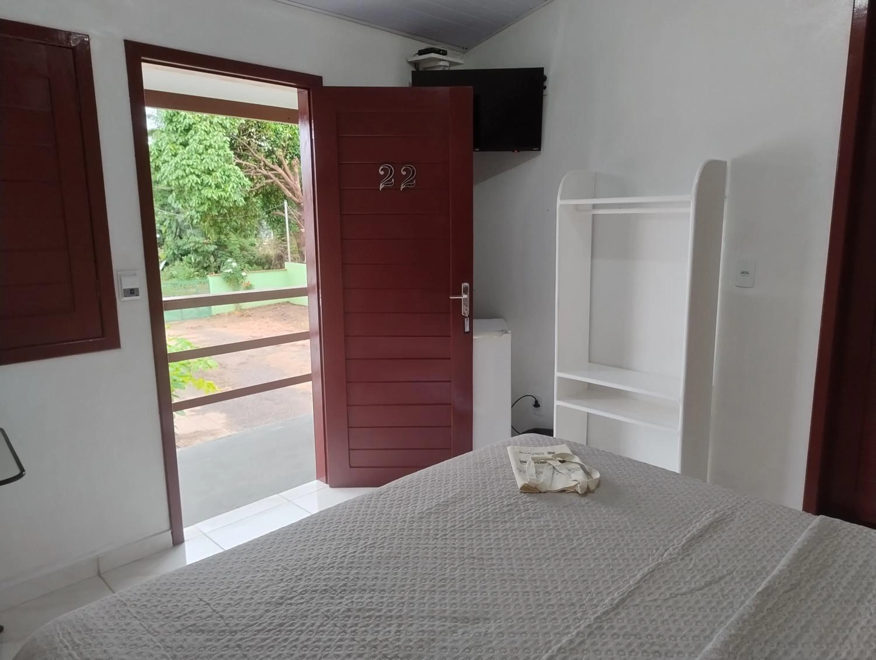 Bedroom, Bed in Hotel Coração Verde