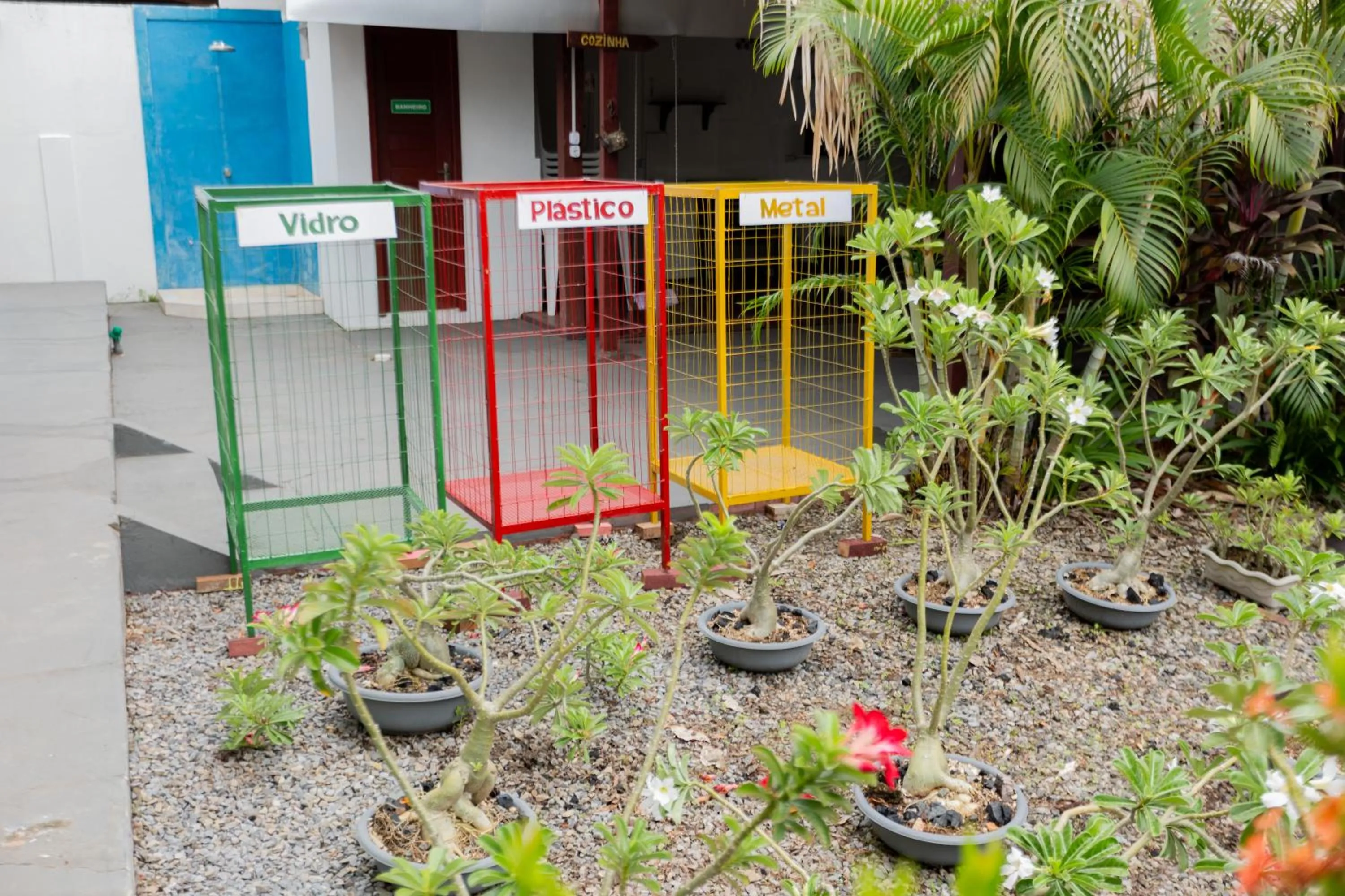 Property building in Hotel Coração Verde
