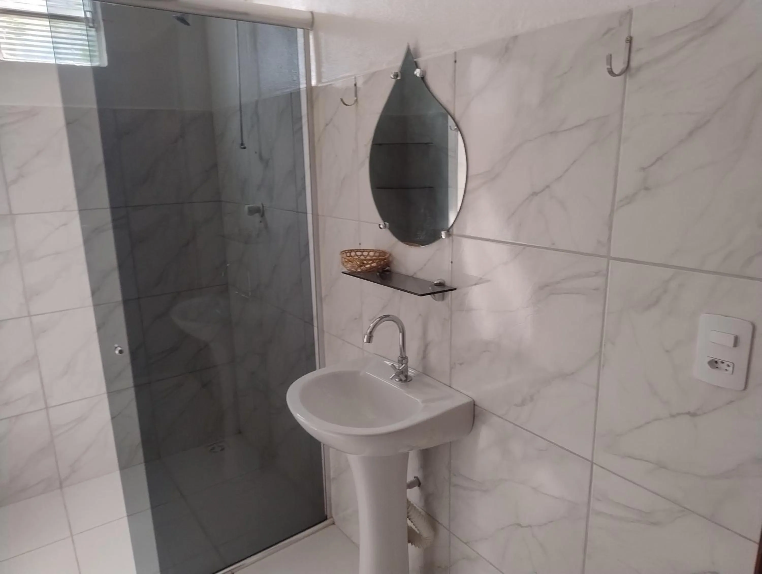 Bathroom in Hotel Coração Verde