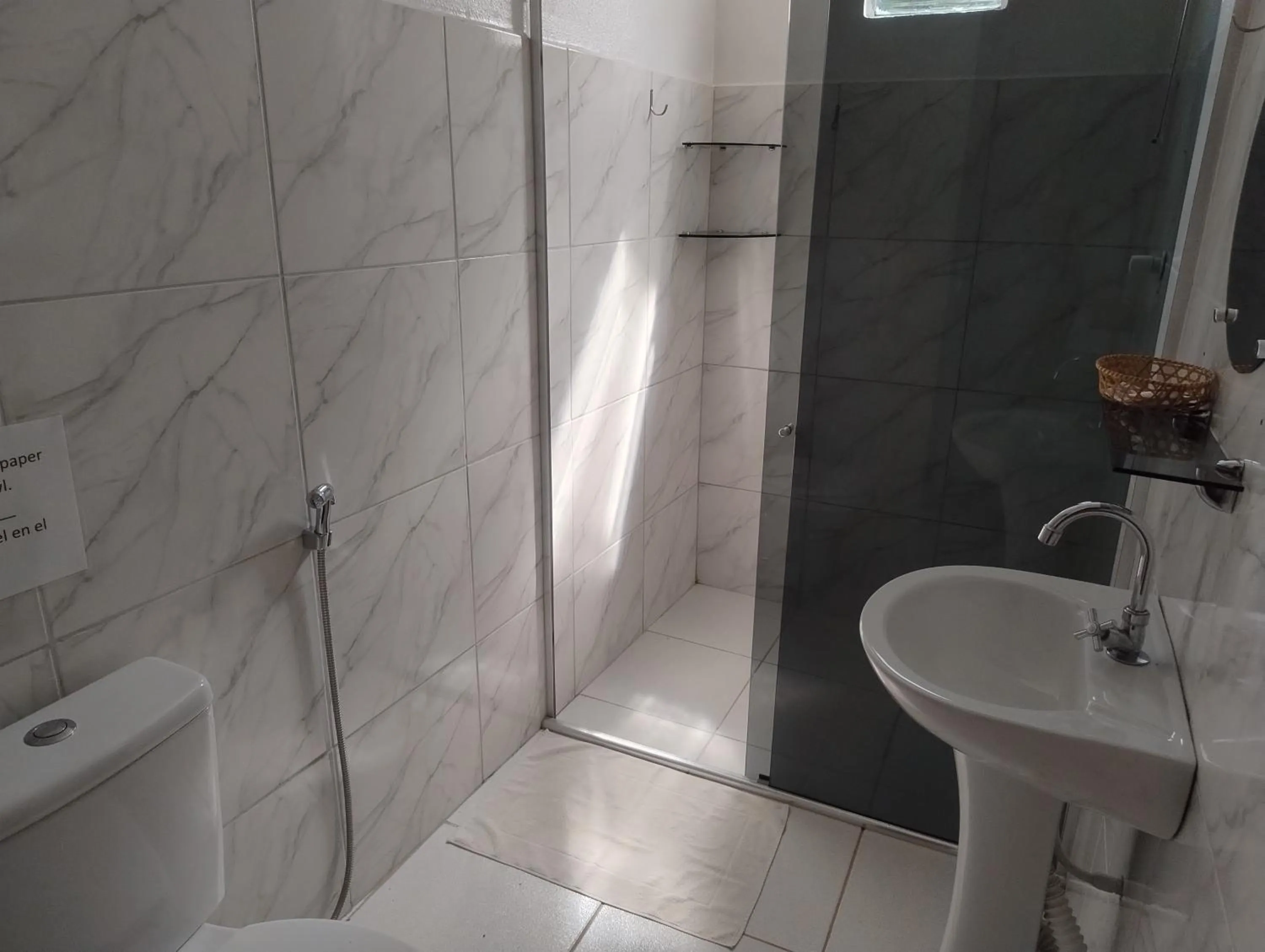 Bathroom in Hotel Coração Verde