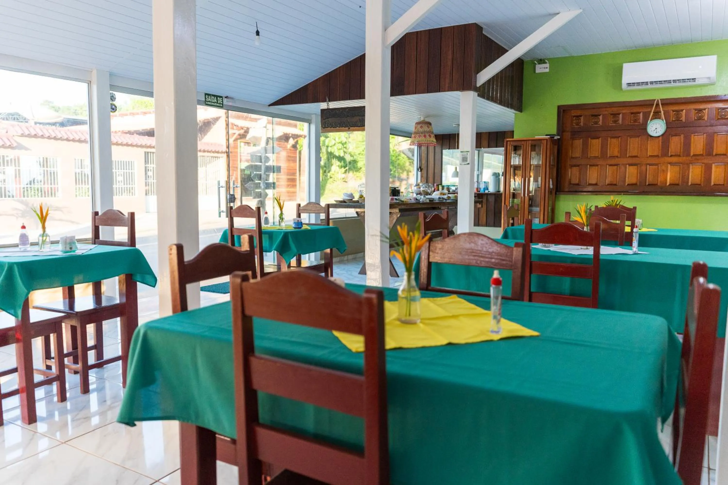 Decorative detail in Hotel Coração Verde