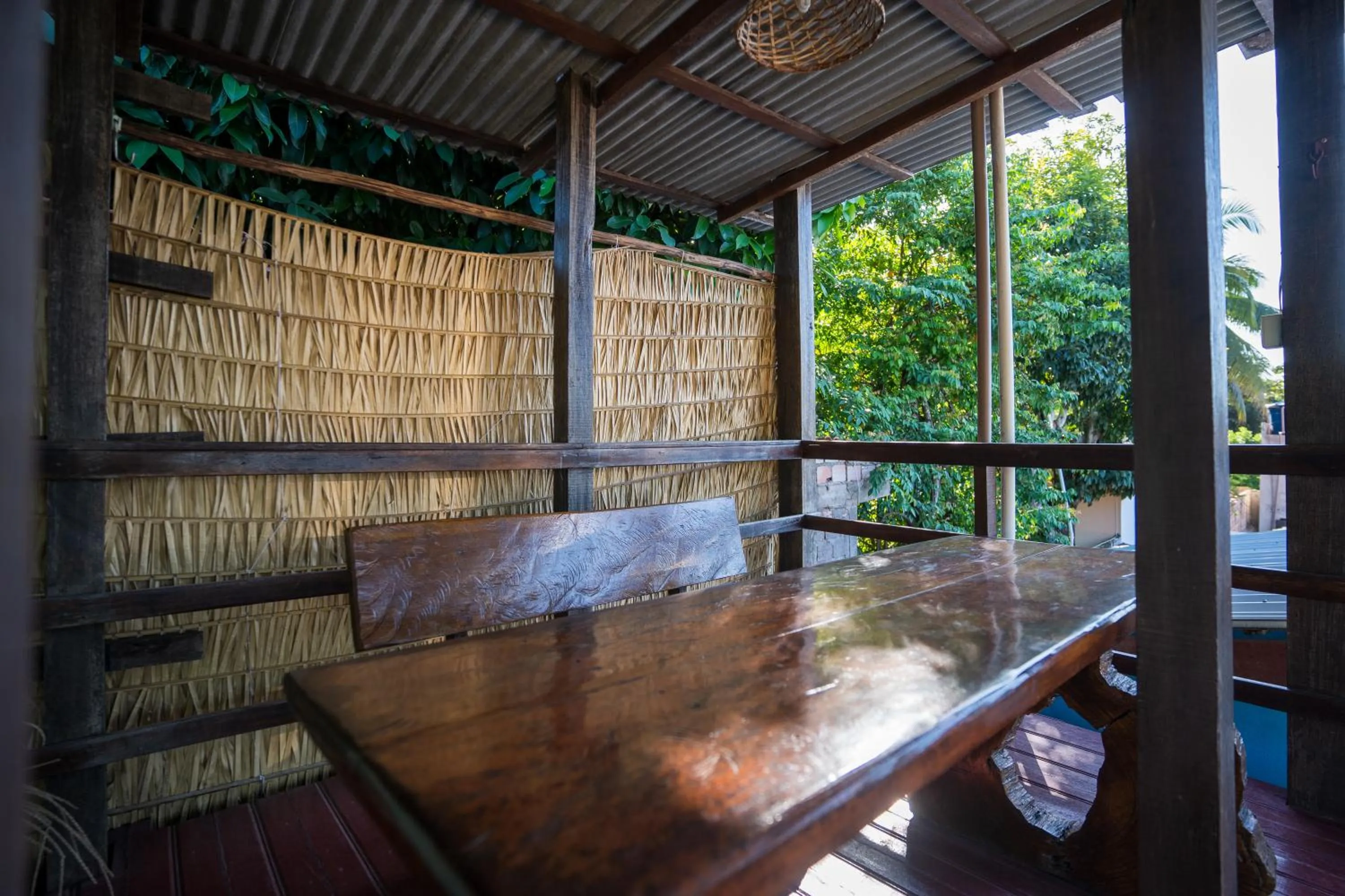 Property building in Hotel Coração Verde