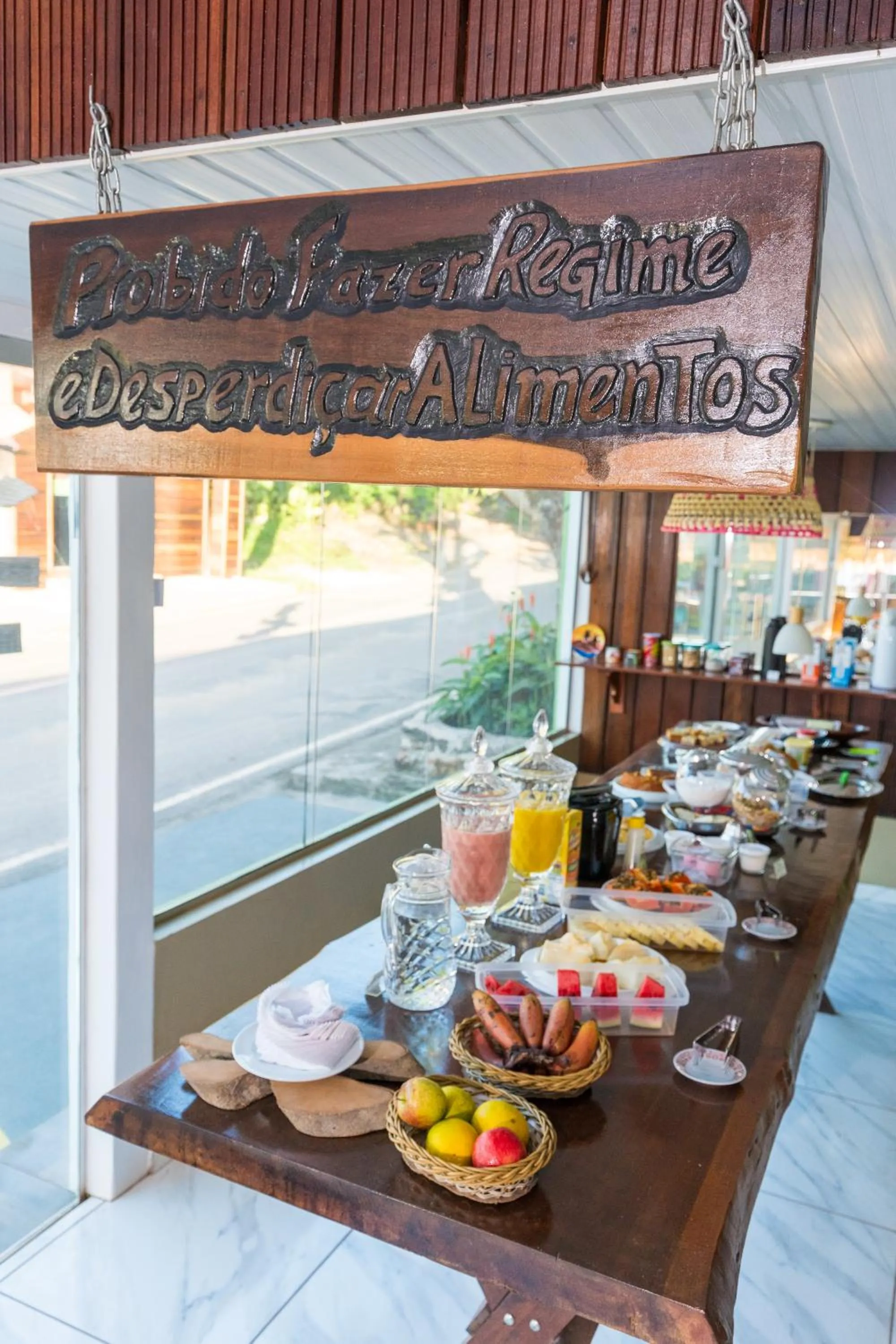 Breakfast in Hotel Coração Verde