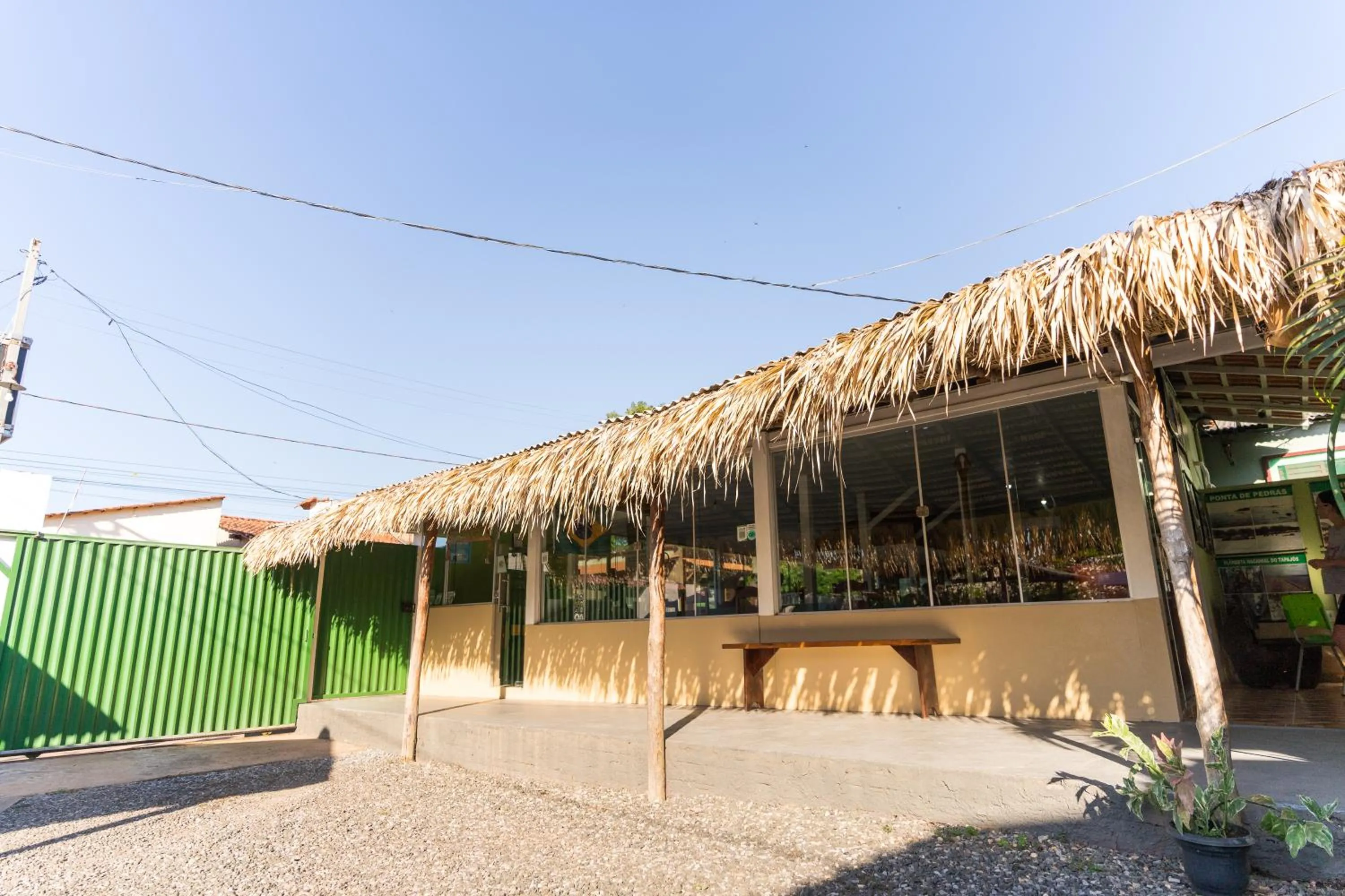 Property building in Hotel Coração Verde