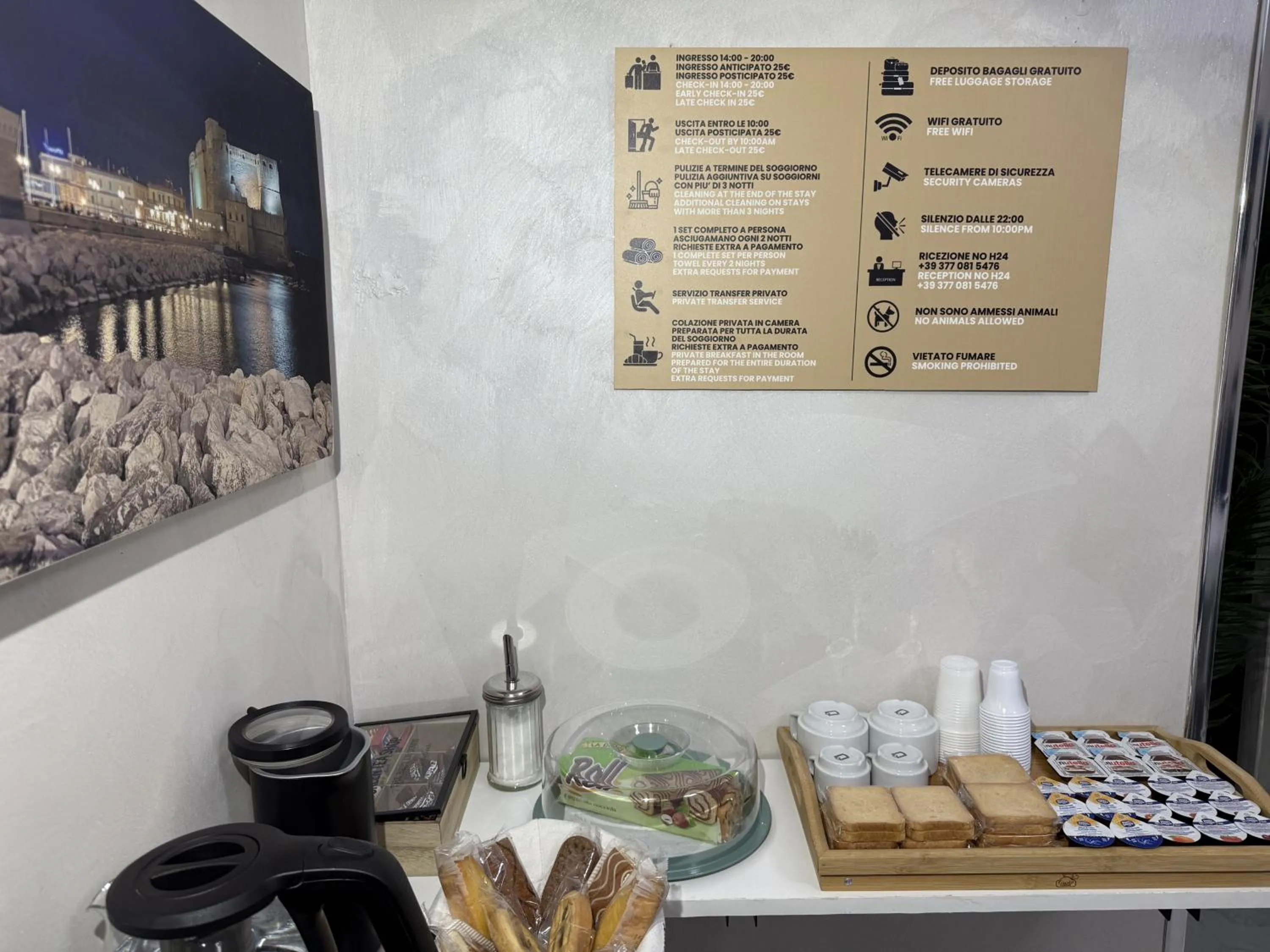 Coffee/tea facilities in Ylisea Luxury B&B
