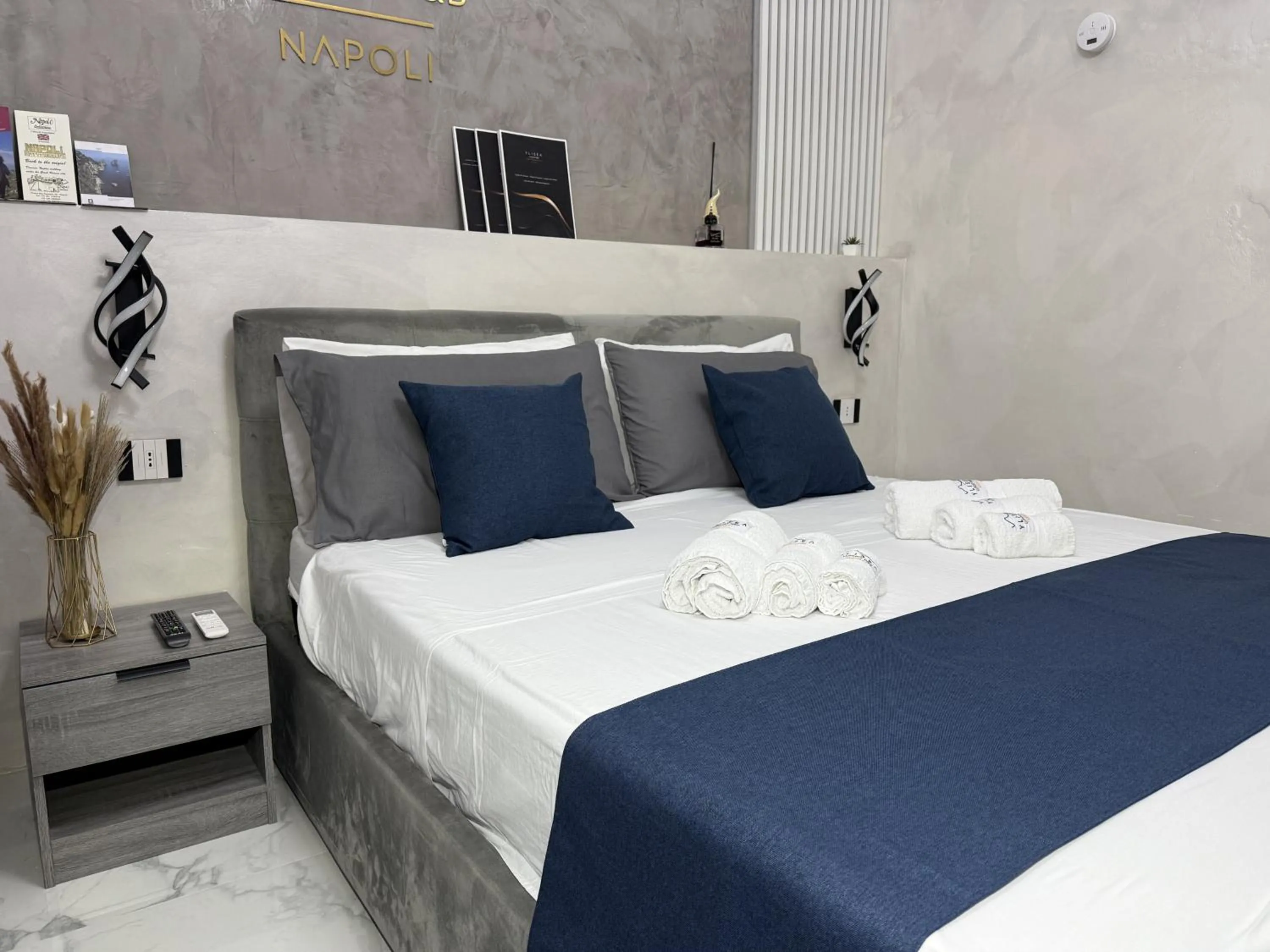 Bed in Ylisea Luxury B&B