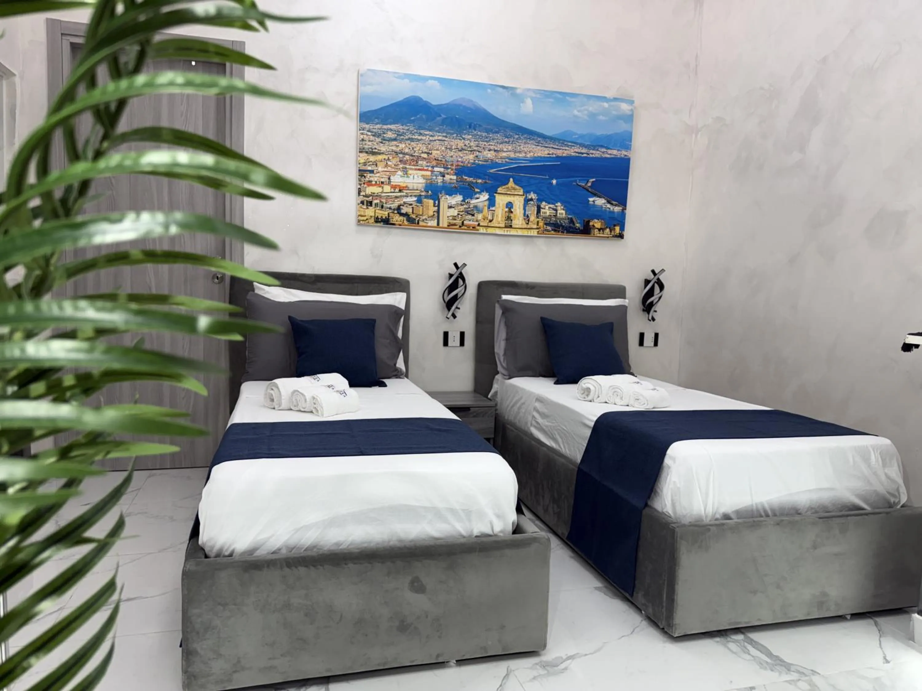 Bed in Ylisea Luxury B&B