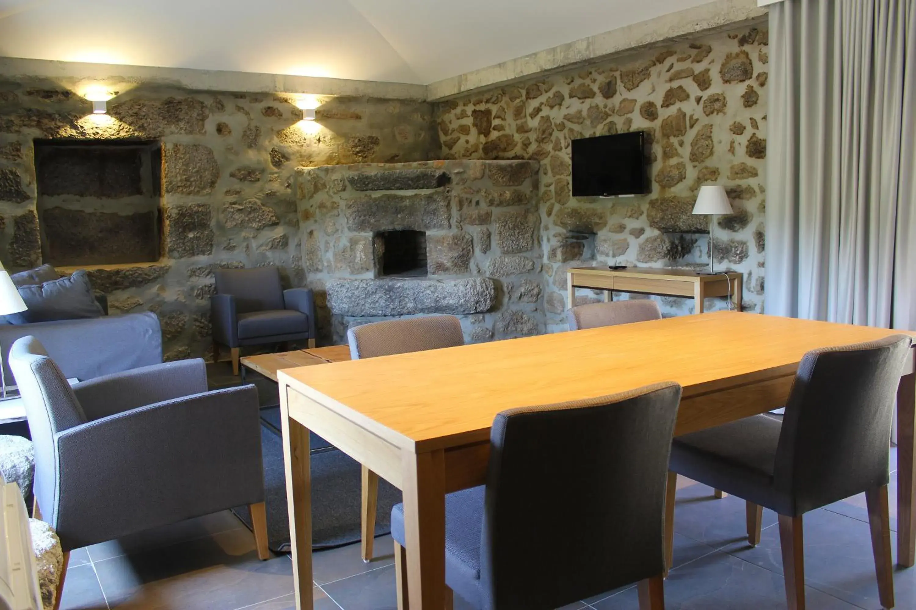 Living room in Lousada Country Hotel Living room in Lousada Country Hotel