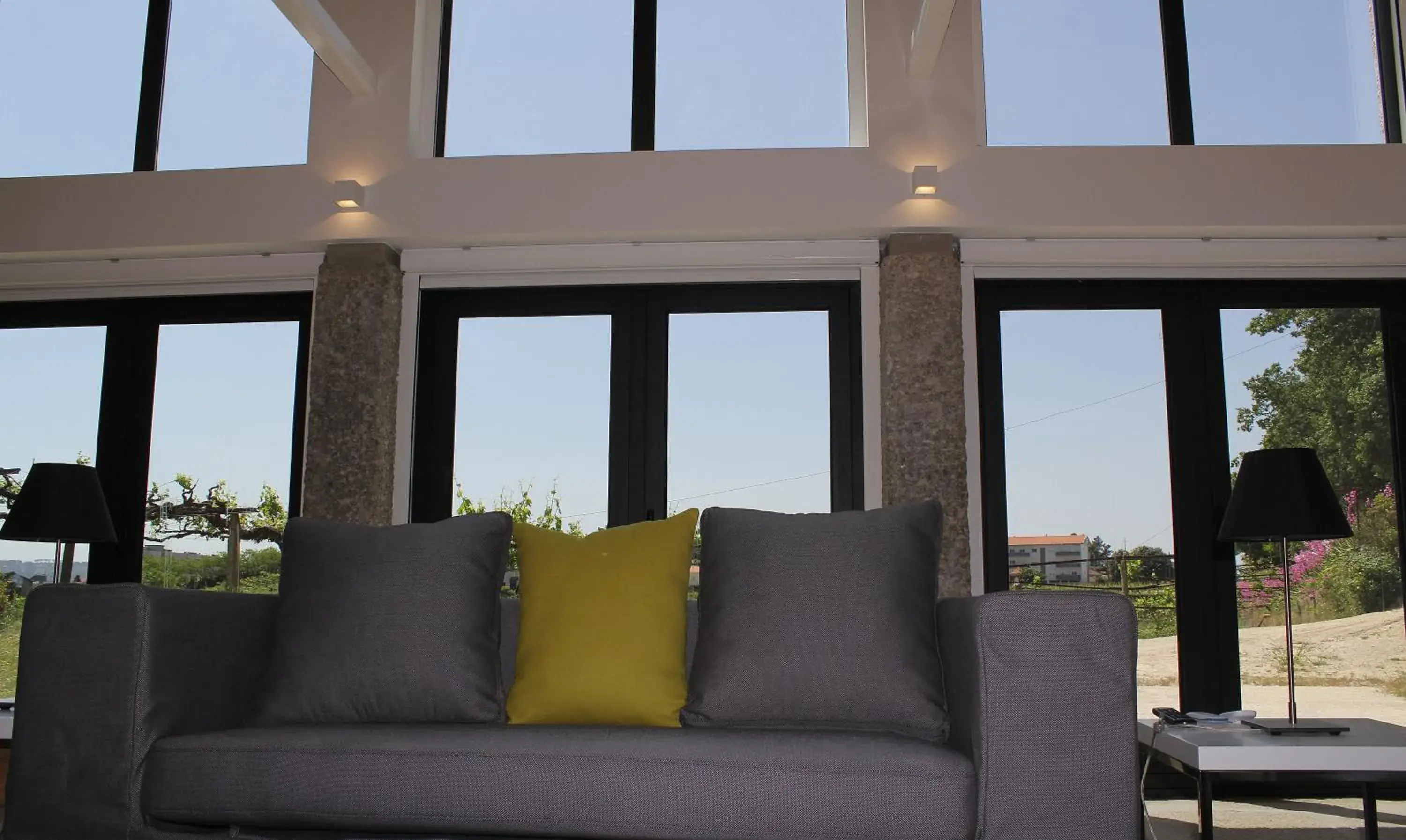 Living room in Lousada Country Hotel Living room in Lousada Country Hotel