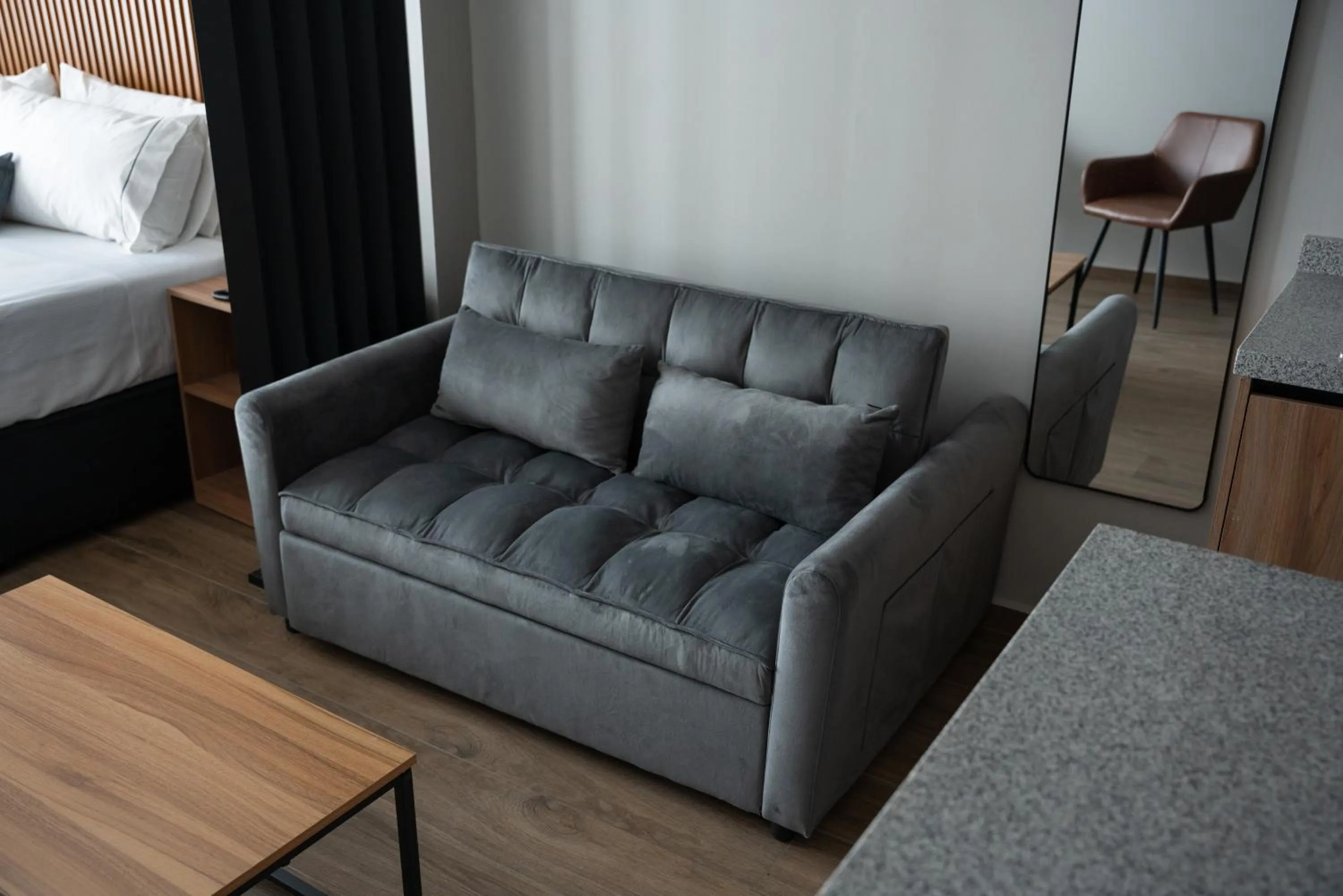 Living room in Hotel Block Suites