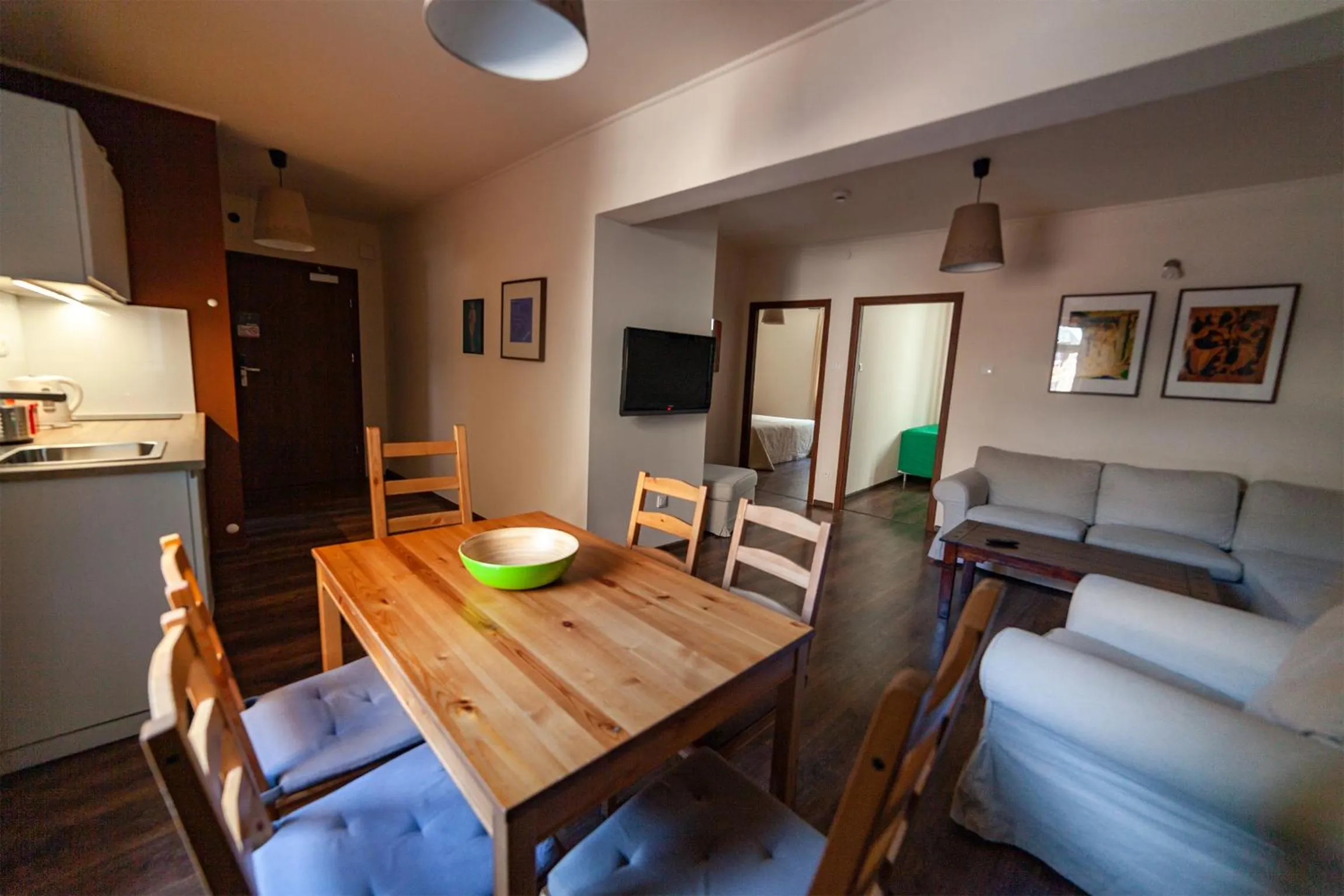 Living room in Lounge Apartments