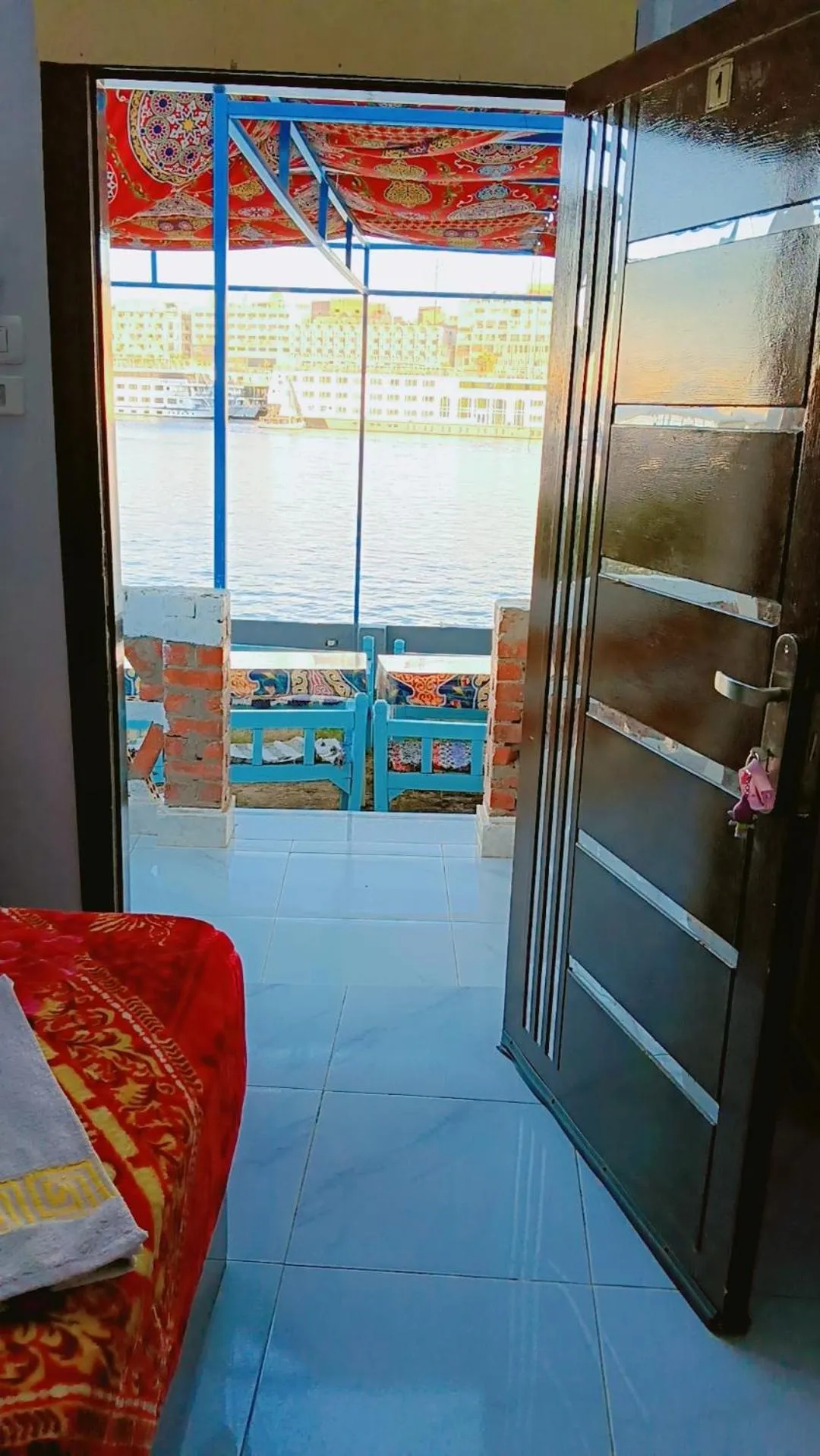 Bed in Onaty Narty Guest house Nile view