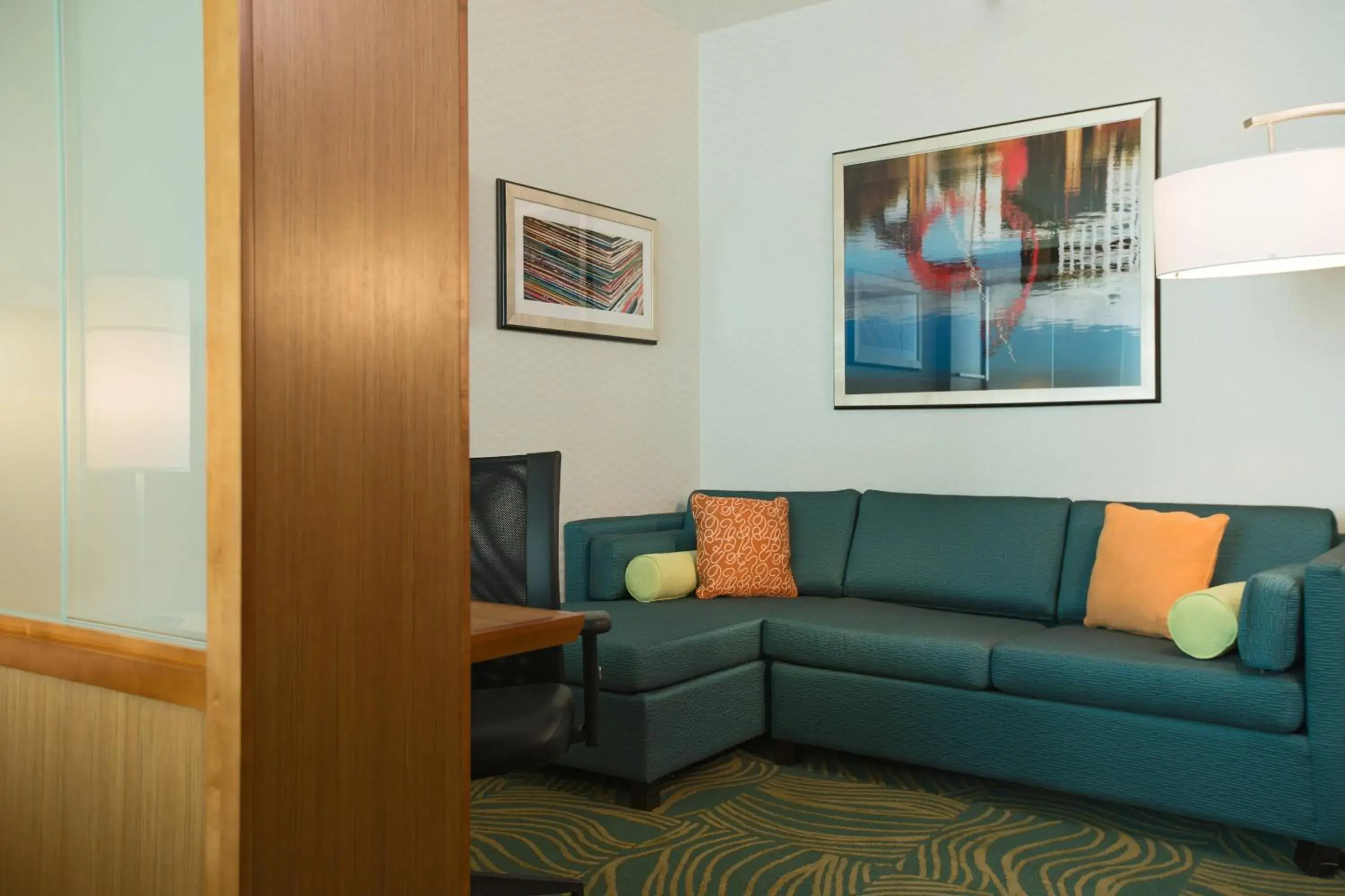 King Suite with Sofa Bed - Hearing Accessible in SpringHill Suites by Marriott Nashville Vanderbilt/West End King Suite with Sofa Bed - Hearing Accessible in SpringHill Suites by Marriott Nashville Vanderbilt/West End