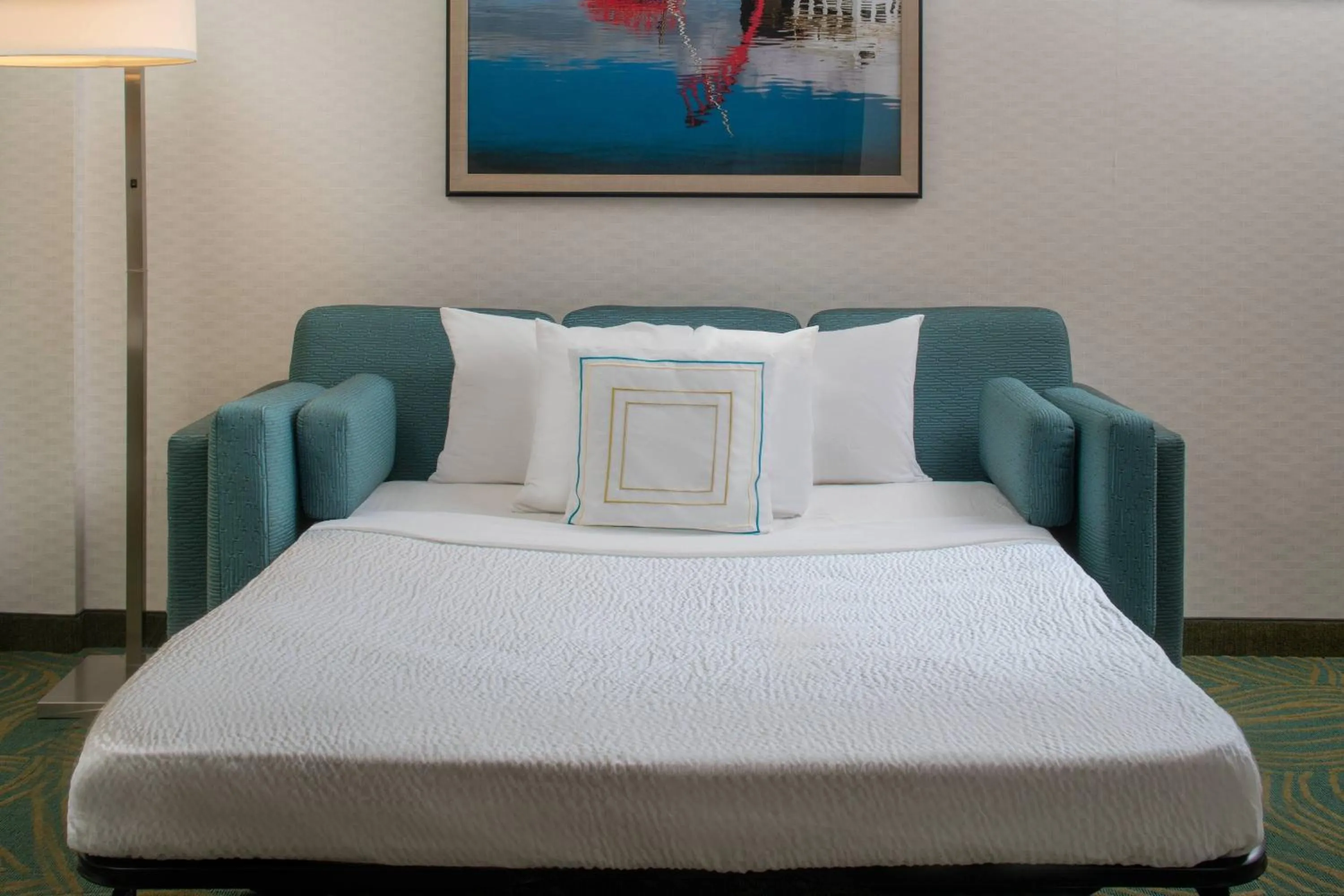 Photo of the whole room, Bed in SpringHill Suites by Marriott Nashville Vanderbilt/West End