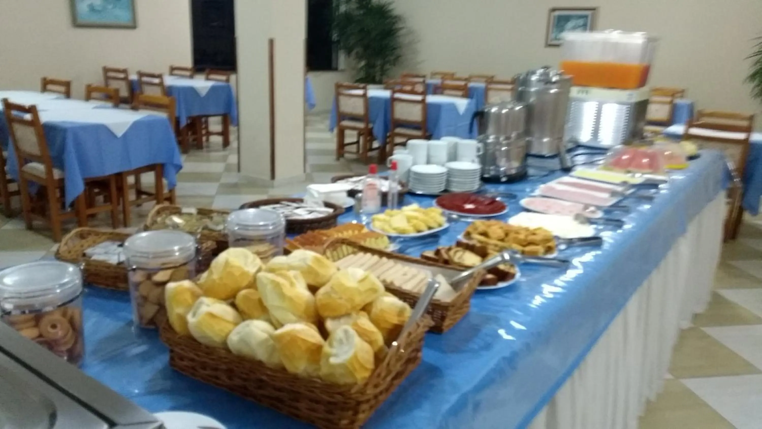 Buffet breakfast in Blanco Palace Hotel