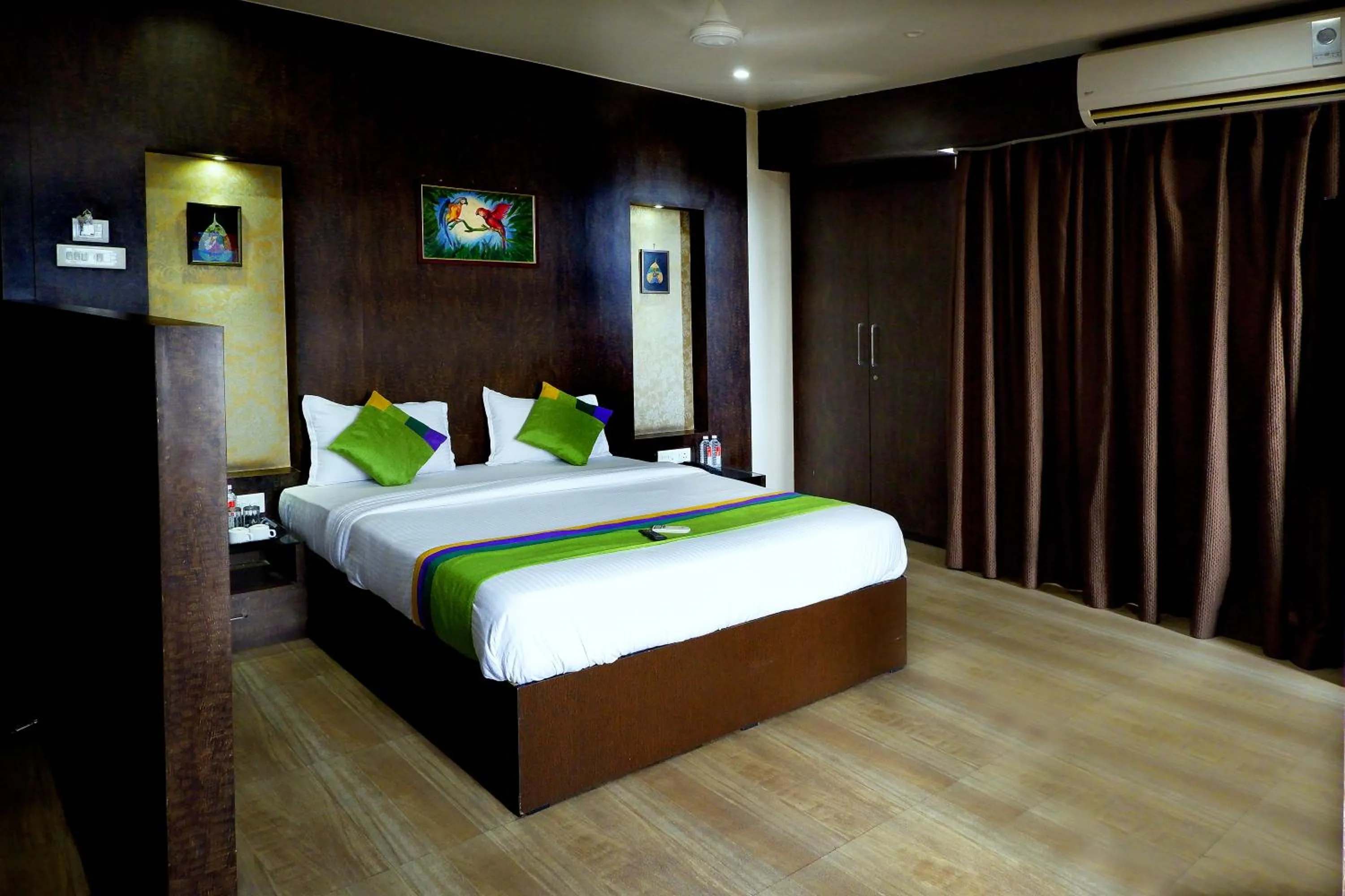Bed in Hotel Sai Vijay